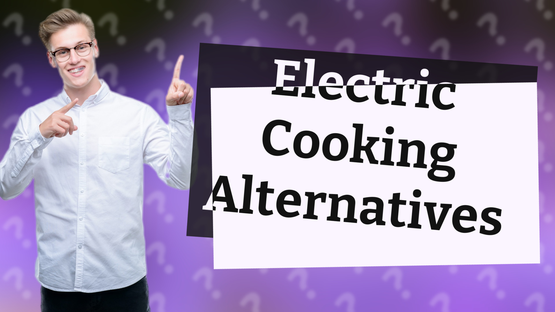 Electric Cooking Alternatives