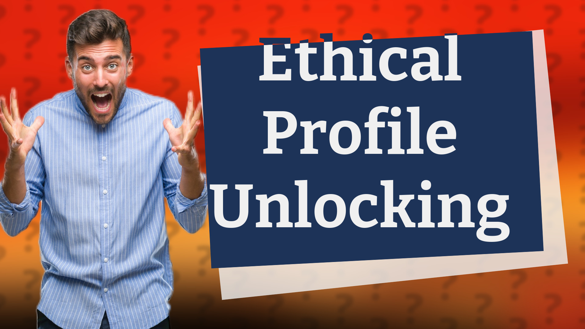 Ethical Profile Unlocking