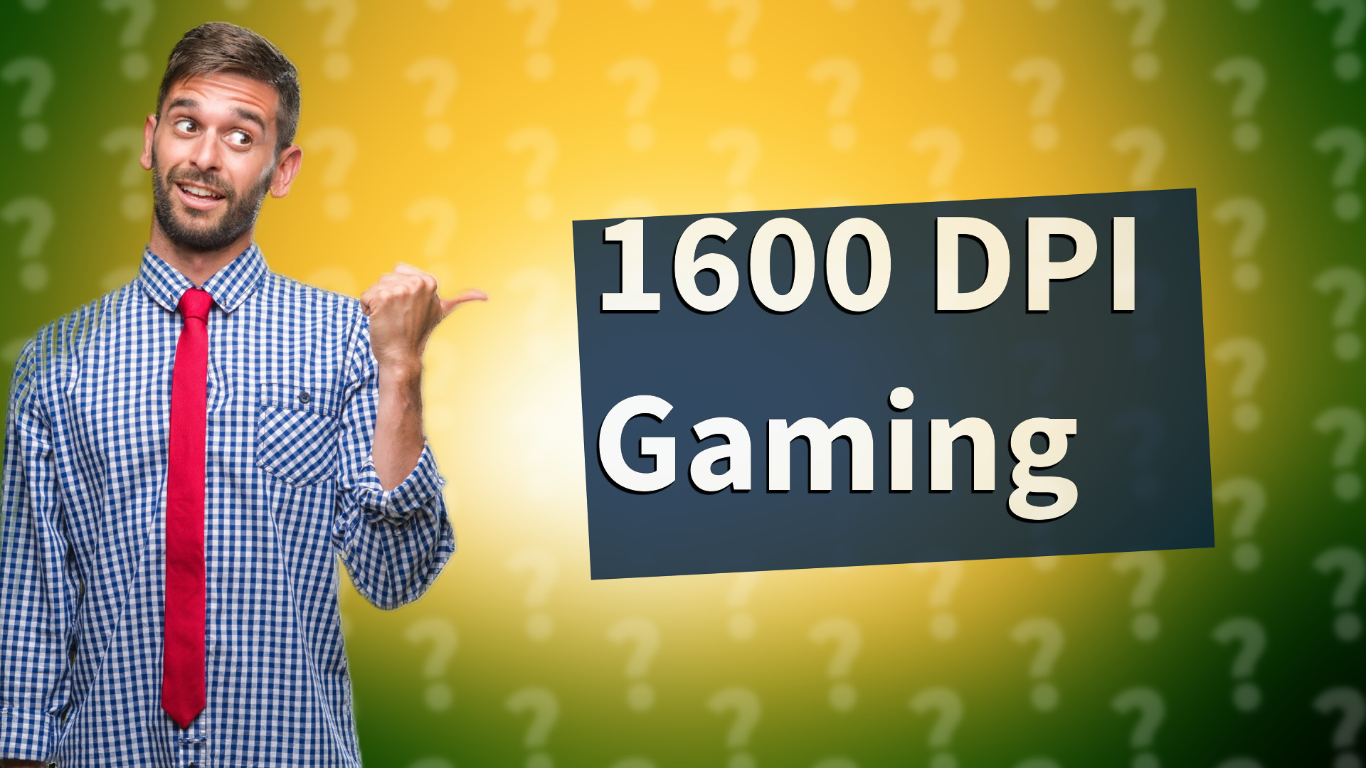 1600 DPI Gaming