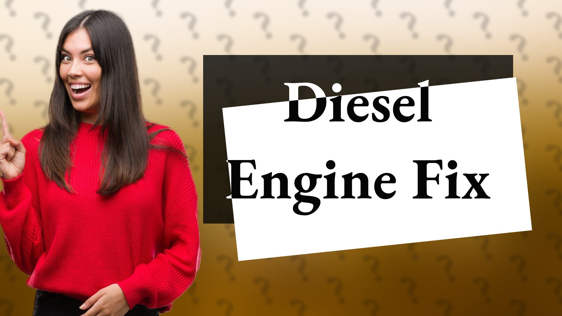 Diesel Engine Fix