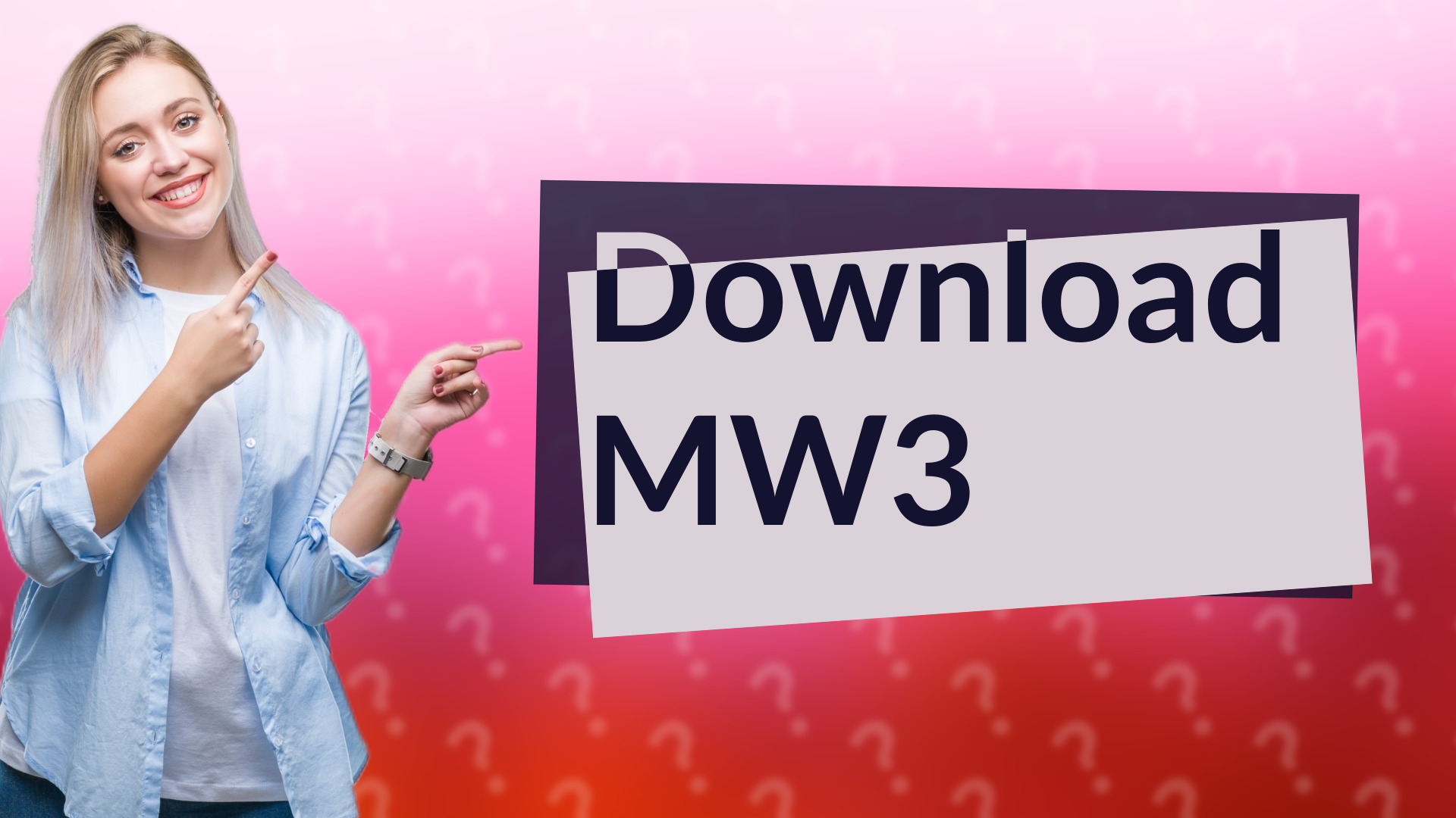 Download MW3