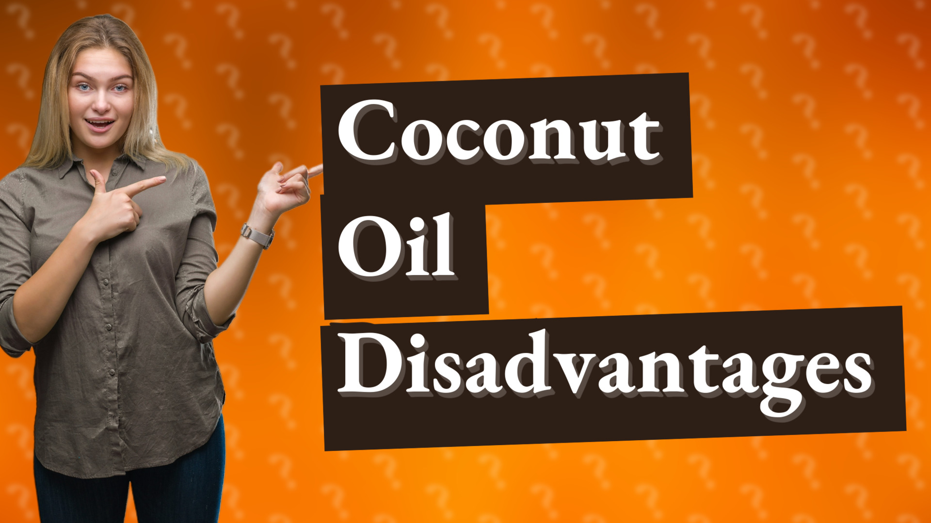 Coconut Oil Disadvantages