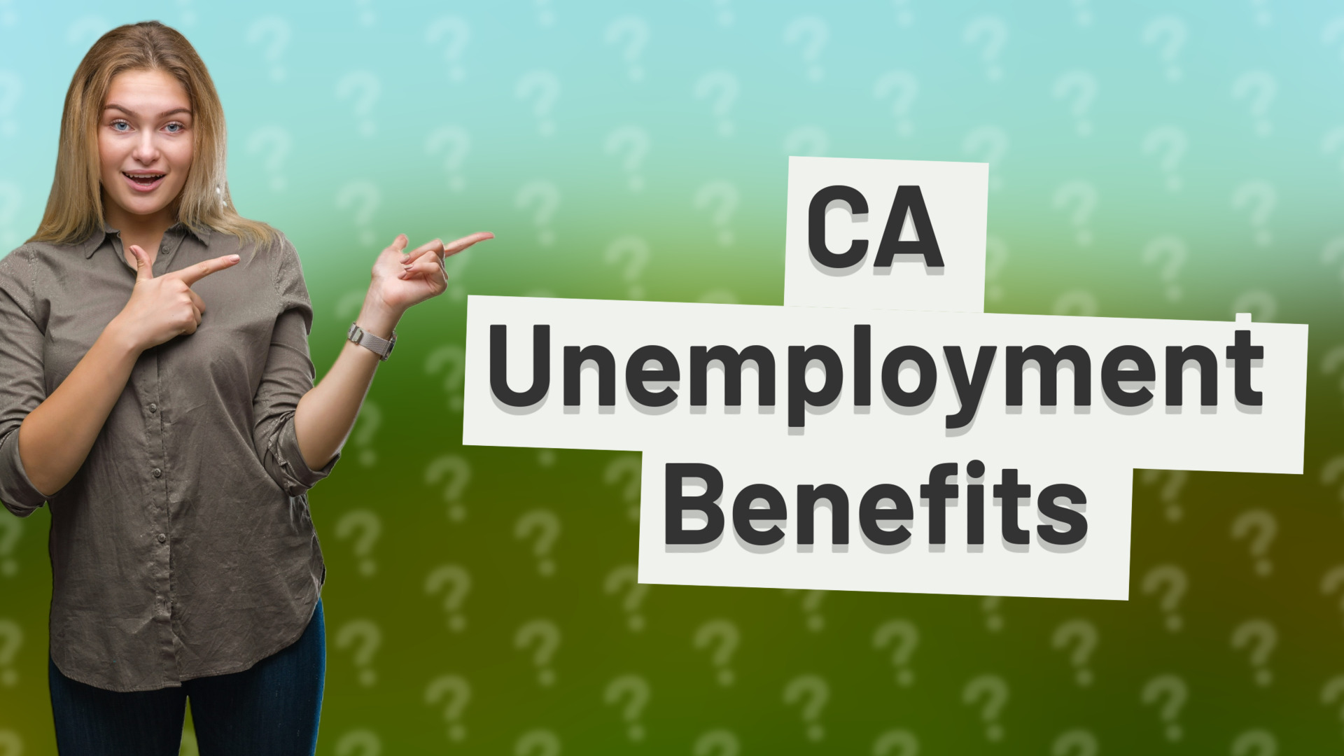 CA Unemployment Benefits