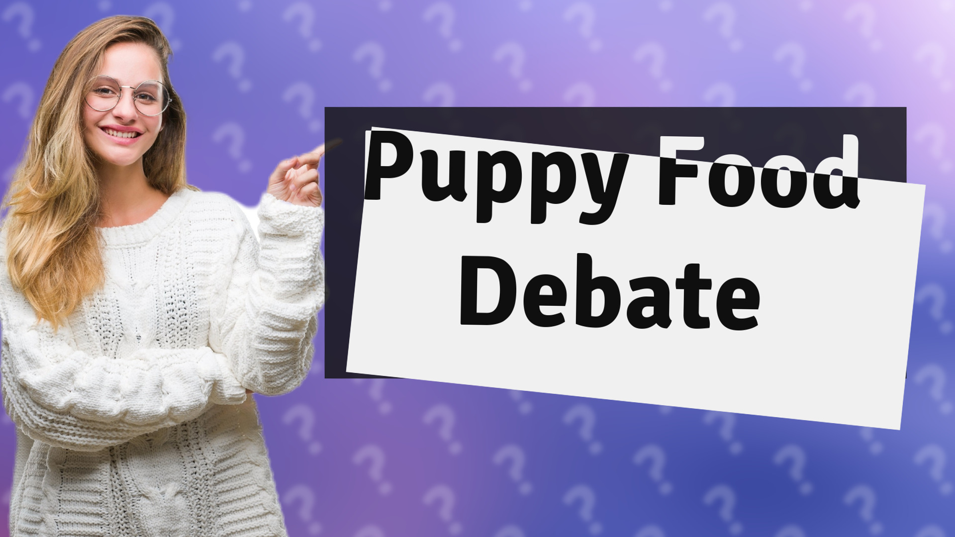 Puppy Food Debate