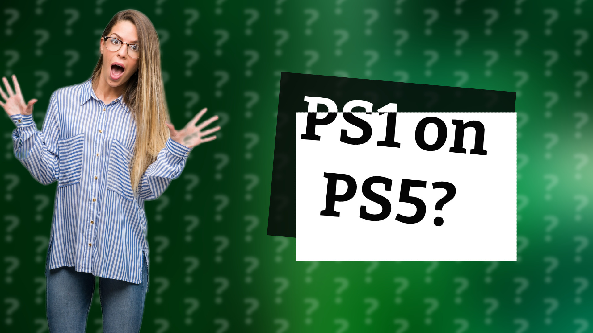 PS1 on PS5?