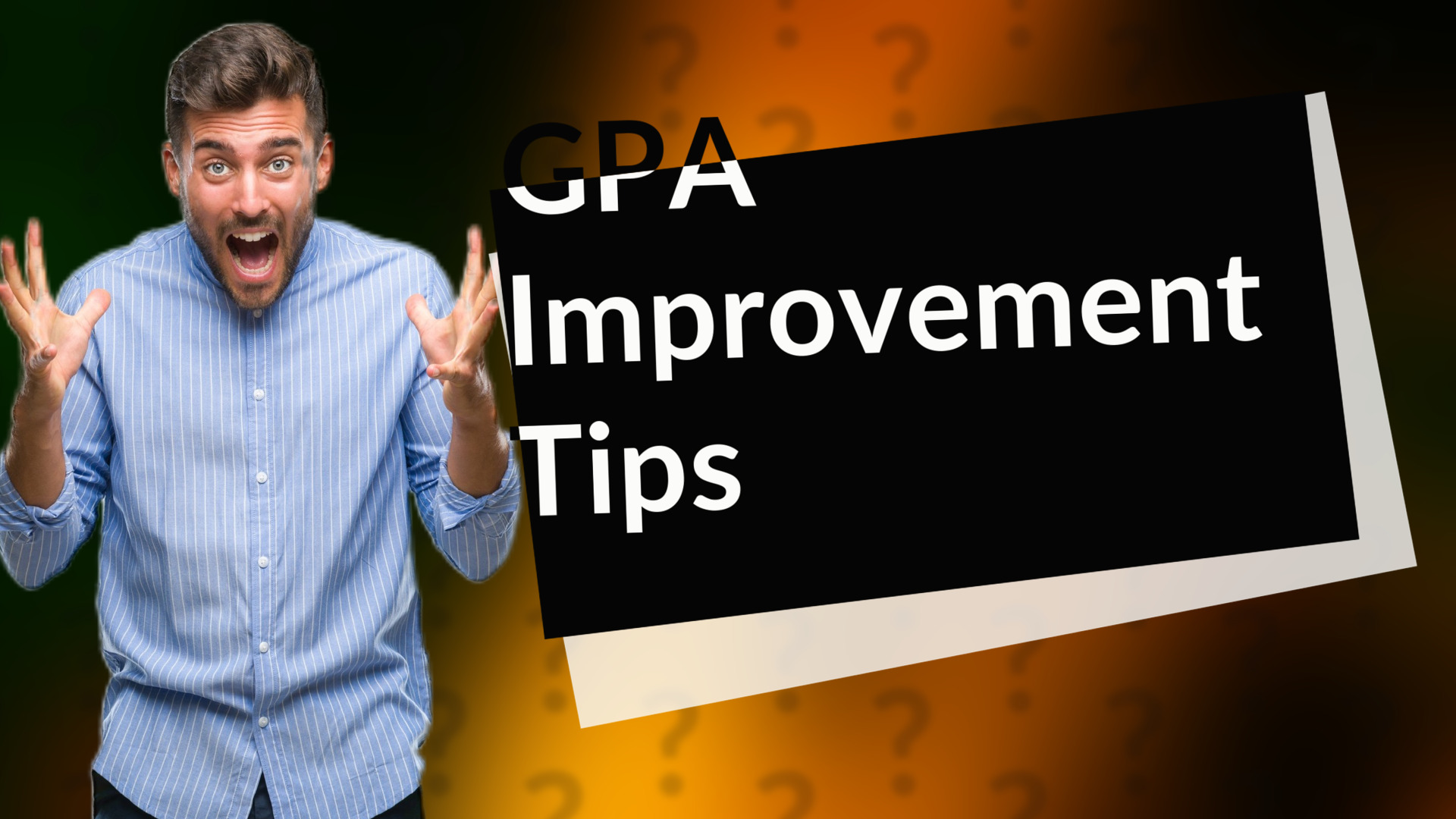 GPA Improvement Tips
