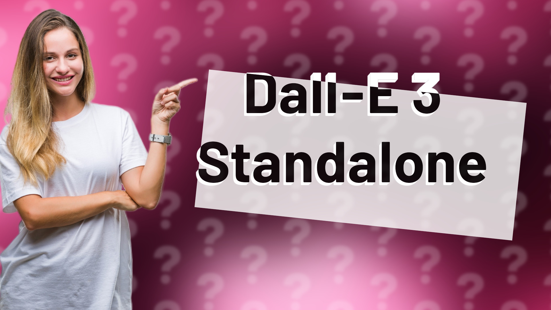 Dall-E 3 Standalone