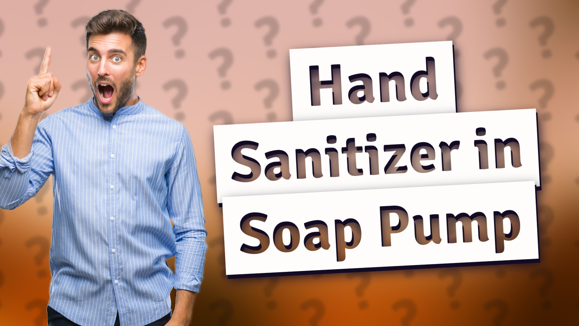 Hand Sanitizer in Soap Pump