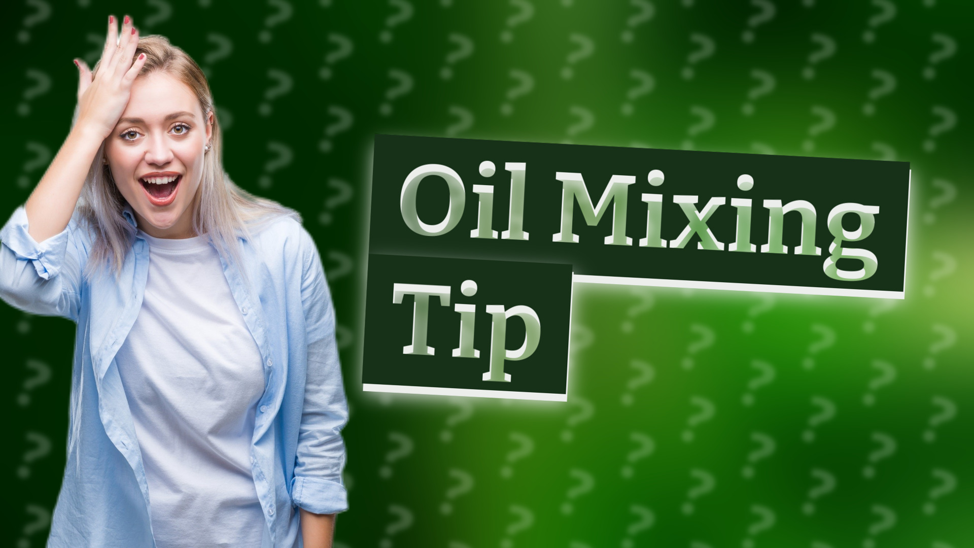 Oil Mixing Tip