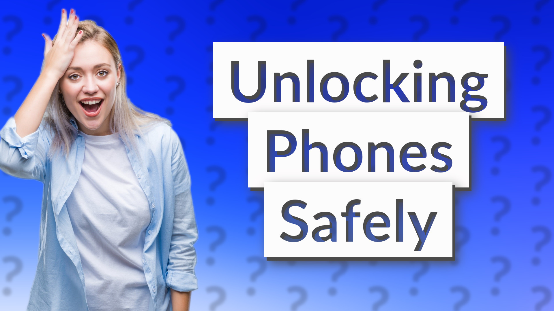 Unlocking Phones Safely