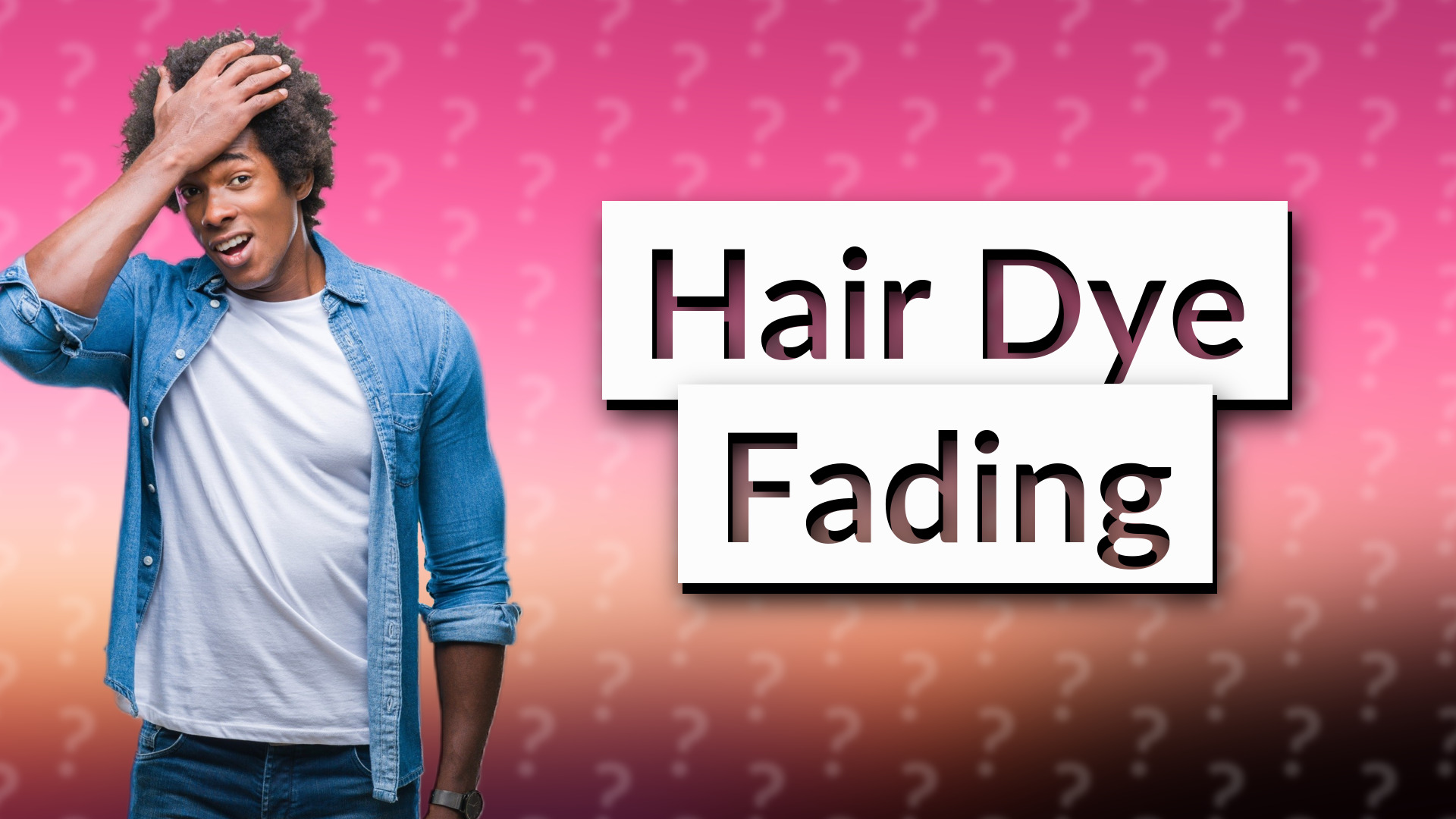 Hair Dye Fading