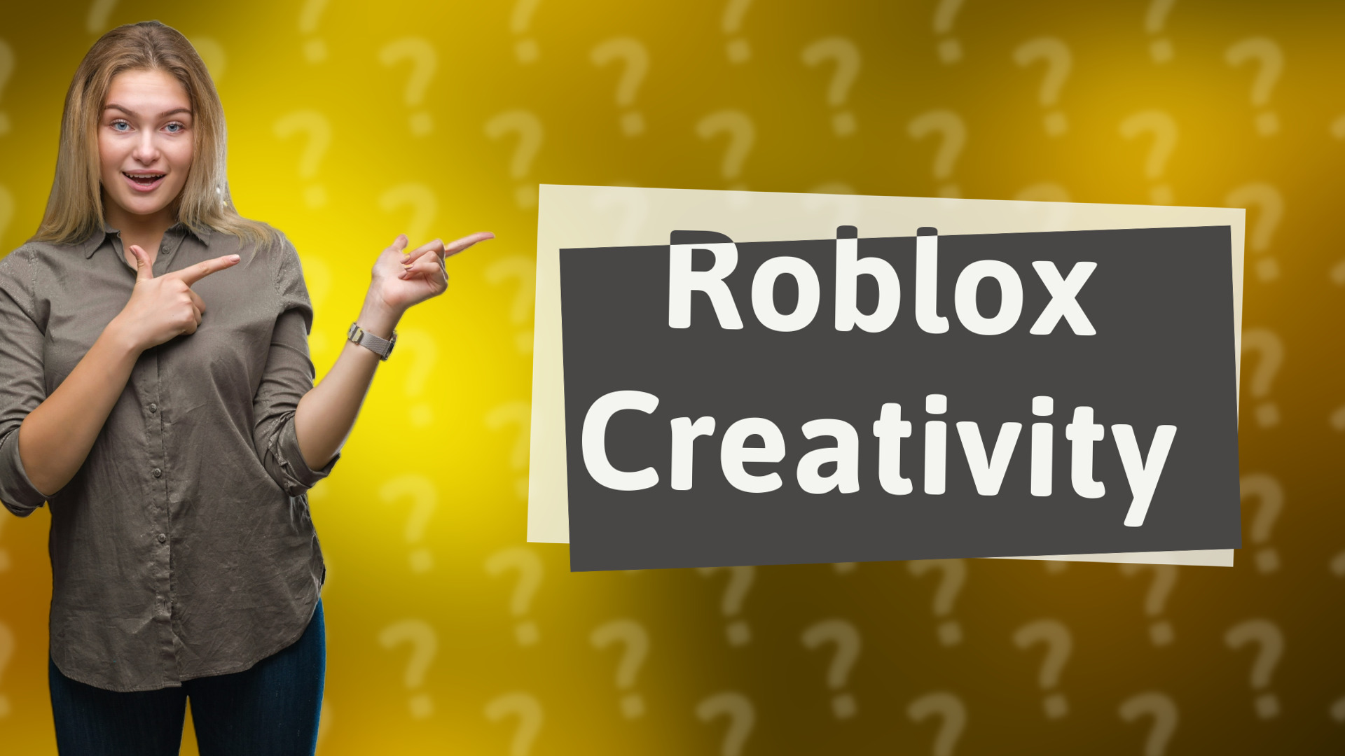 Roblox Creativity