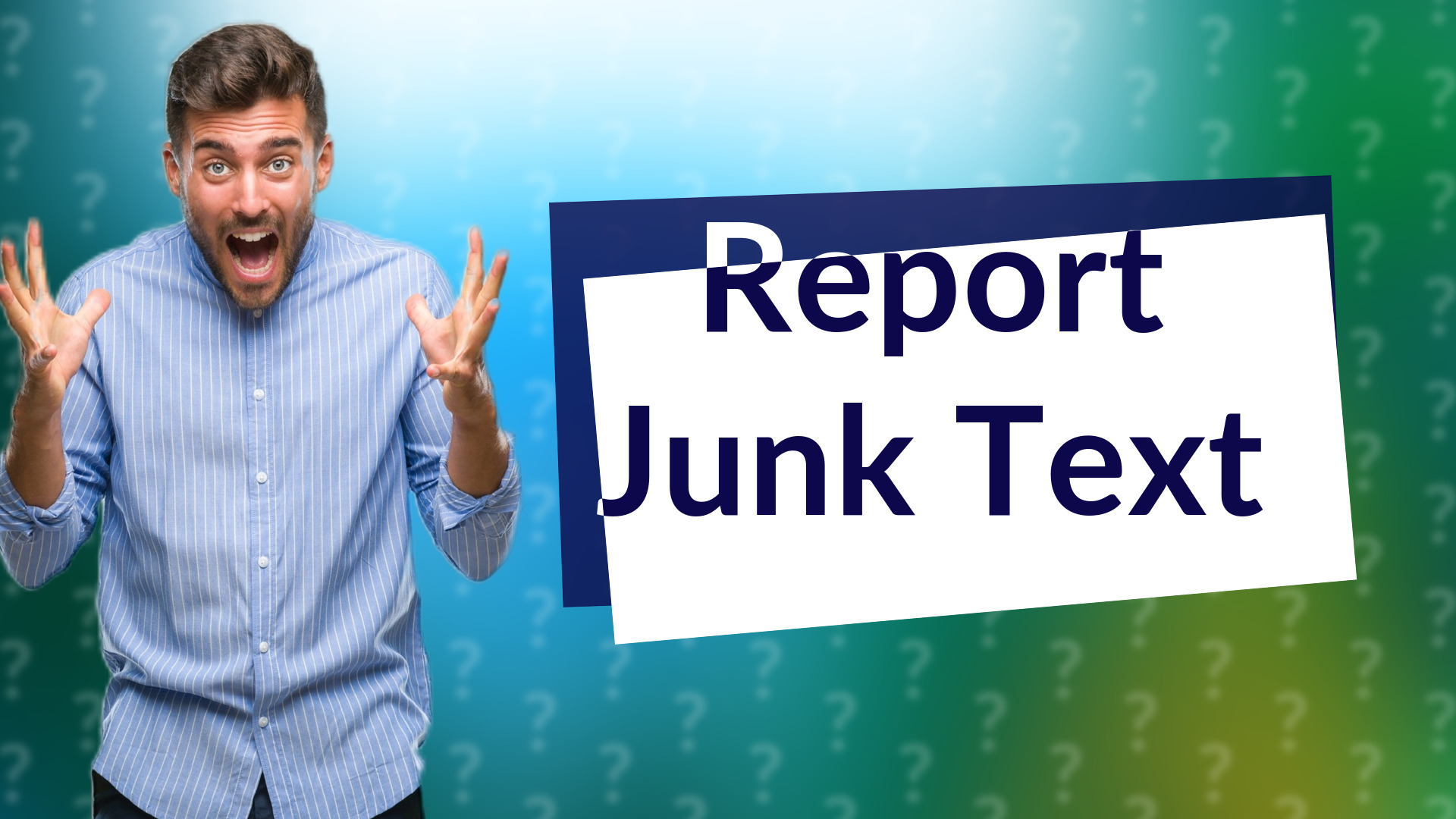 Report Junk Text