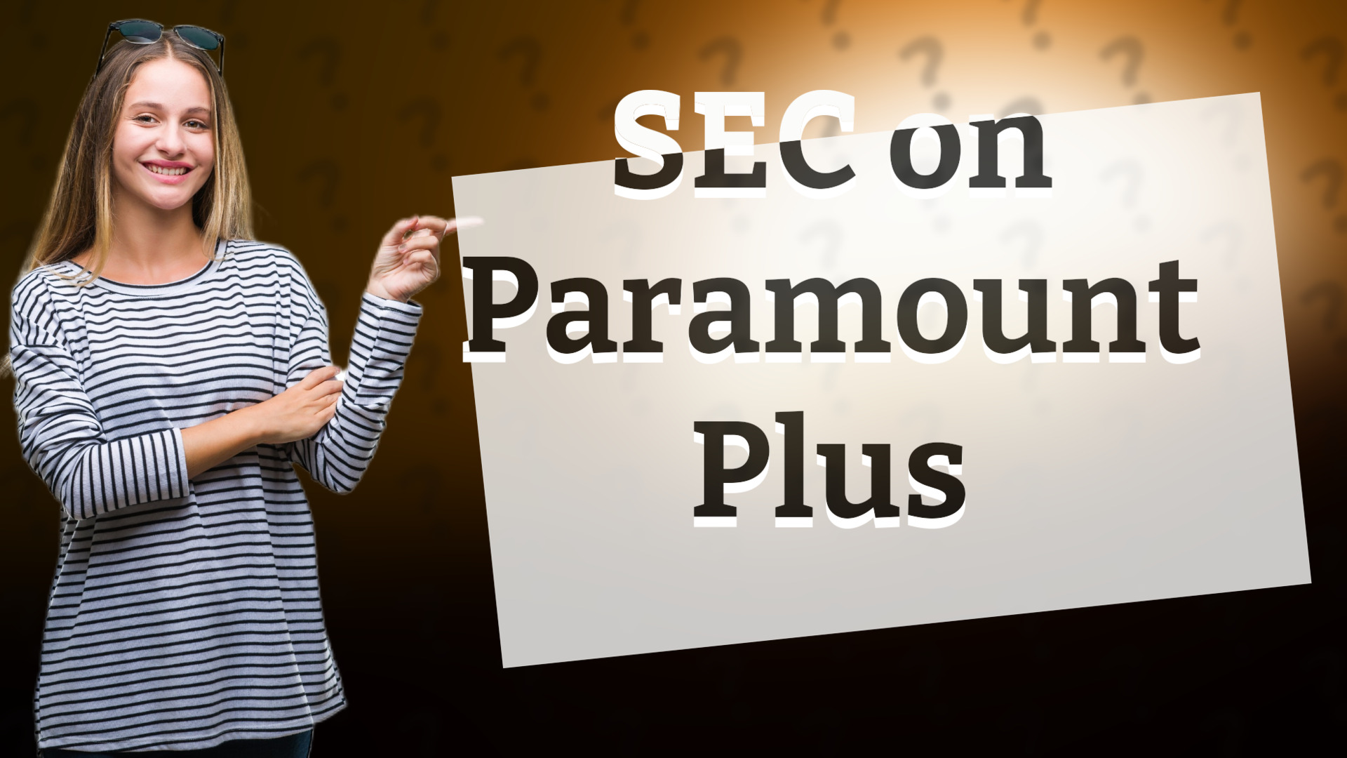SEC on Paramount Plus