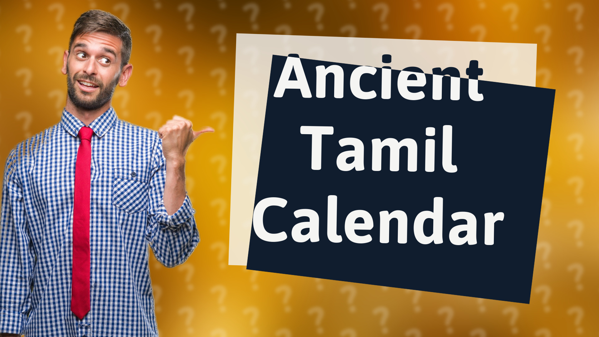 Ancient Tamil Calendar