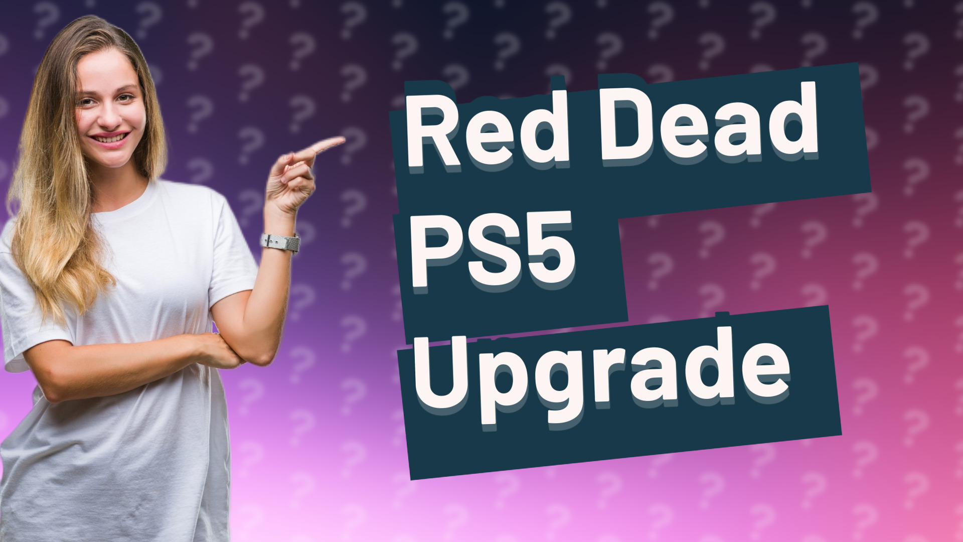 Red Dead PS5 Upgrade