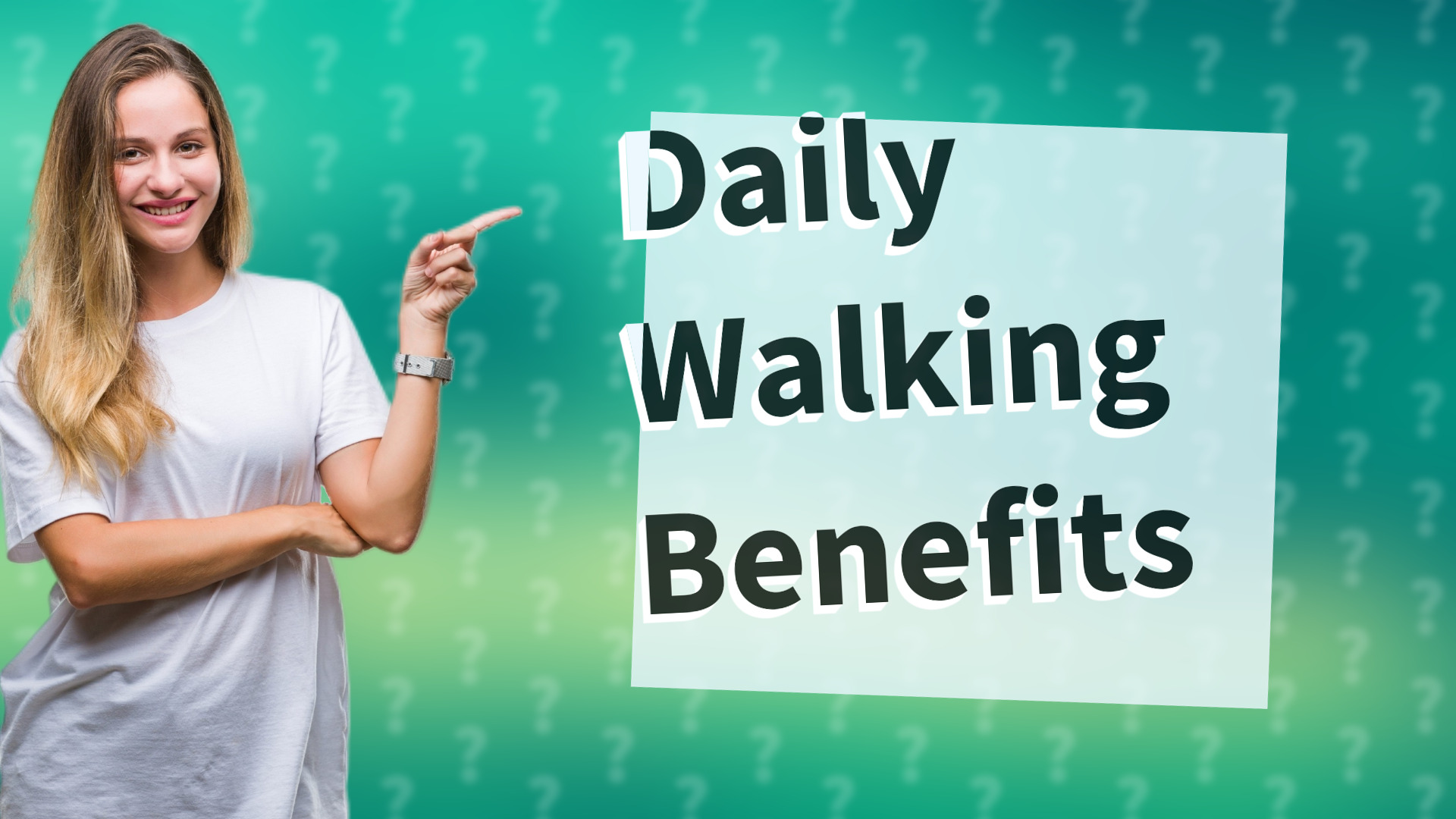 Daily Walking Benefits