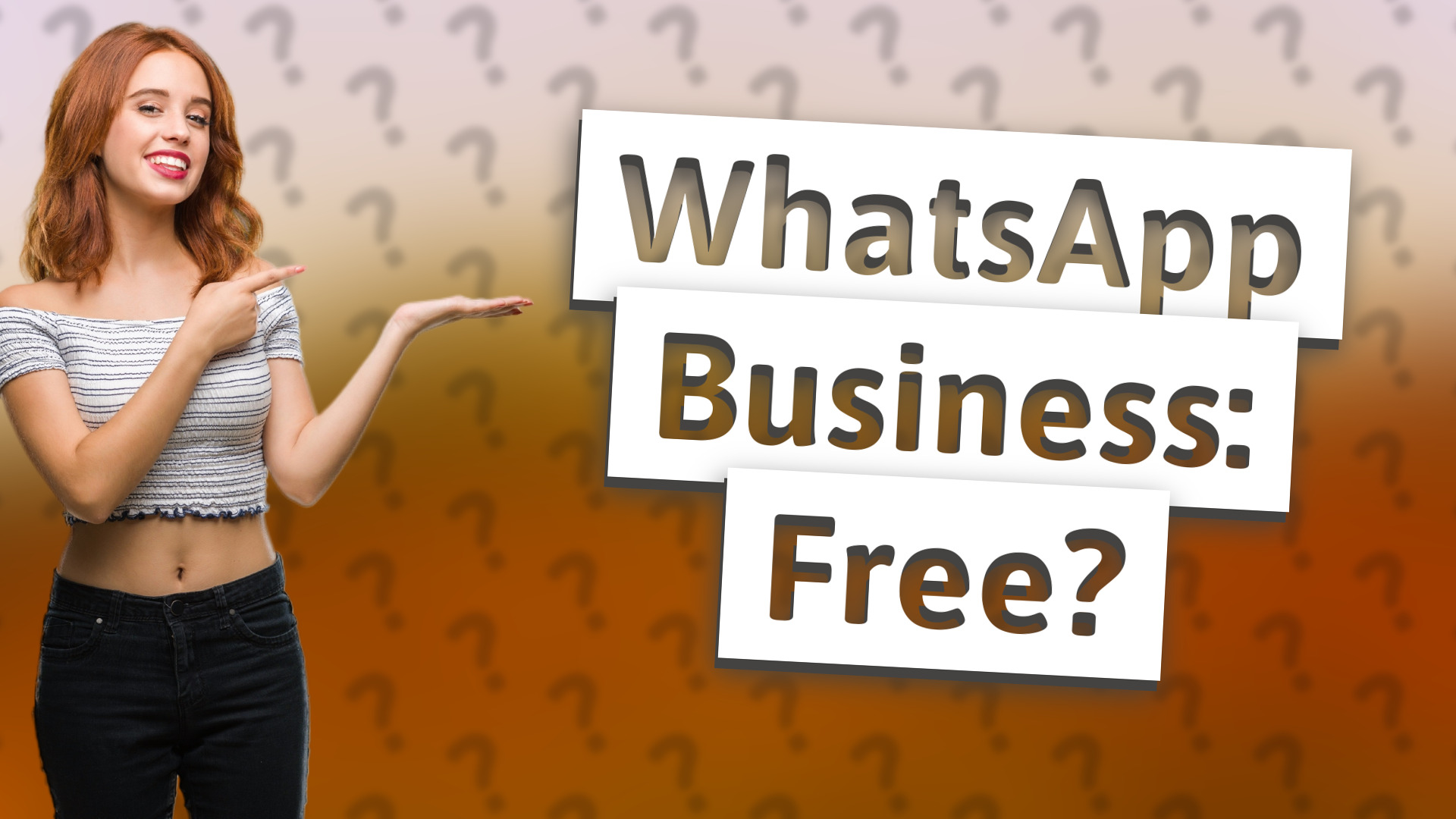 WhatsApp Business: Free?