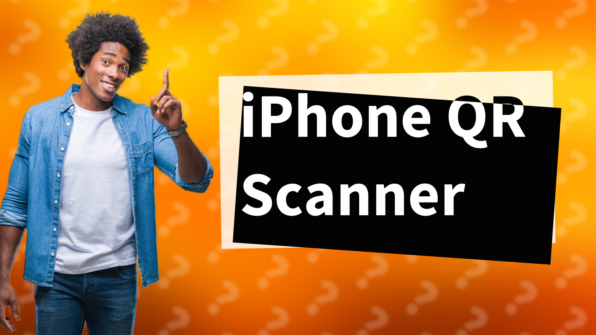 iPhone QR Scanner