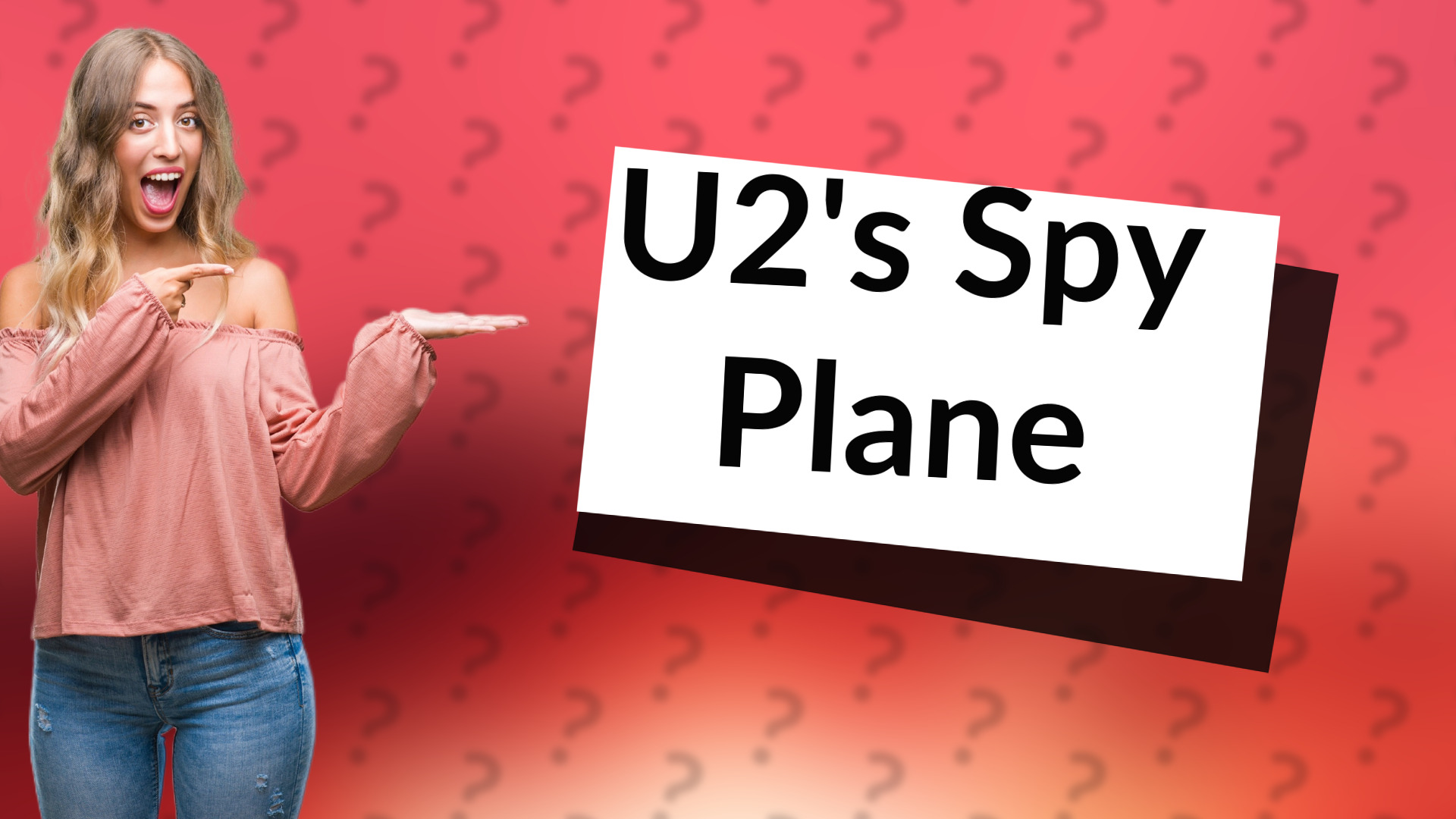 U2's Spy Plane