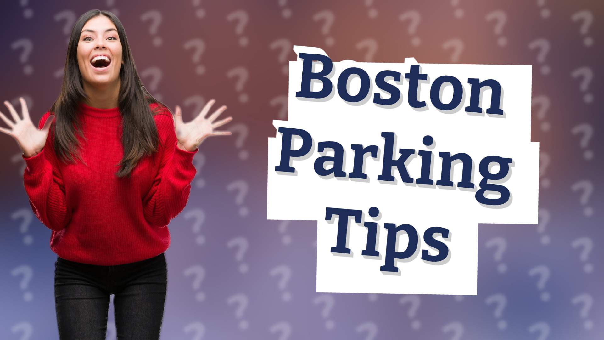Boston Parking Tips