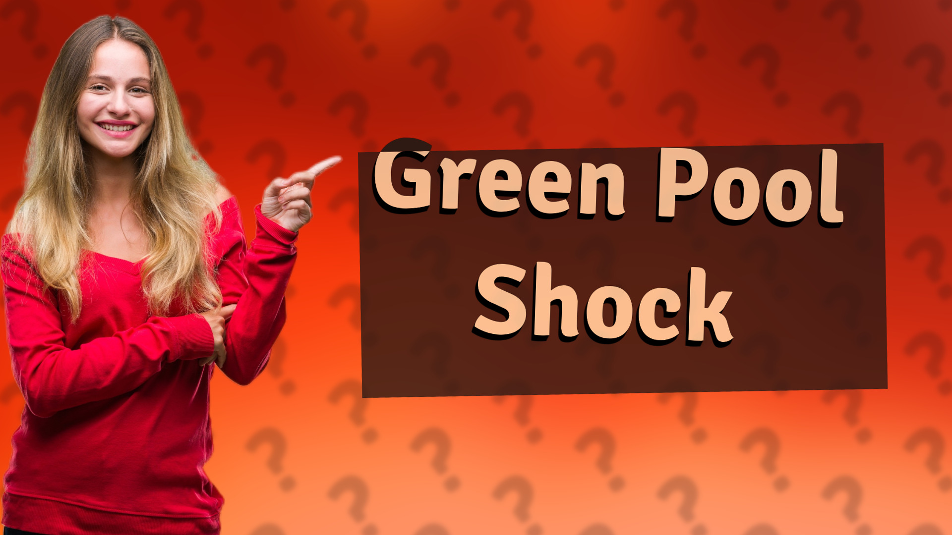 Green Pool Shock