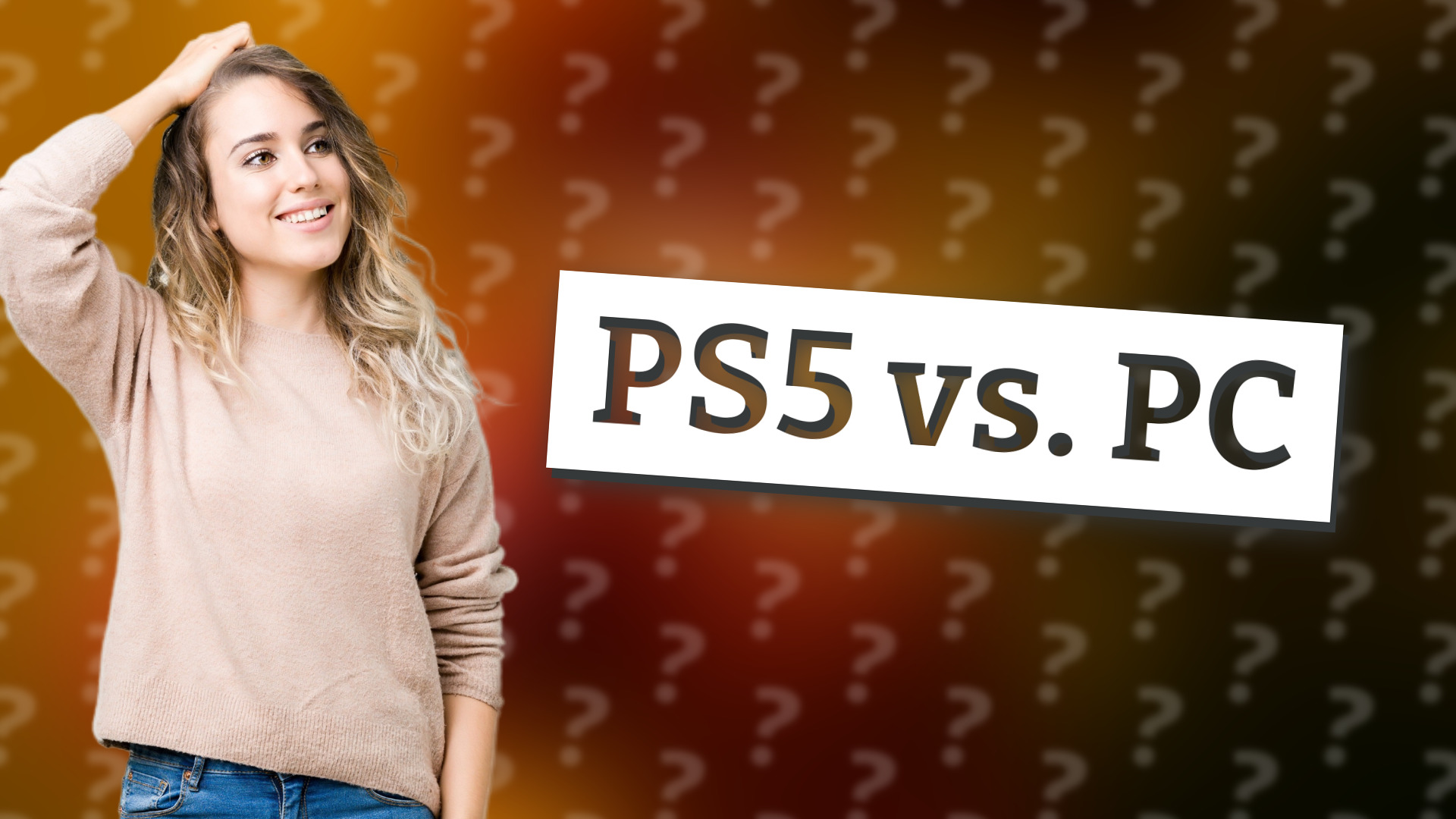 PS5 vs. PC