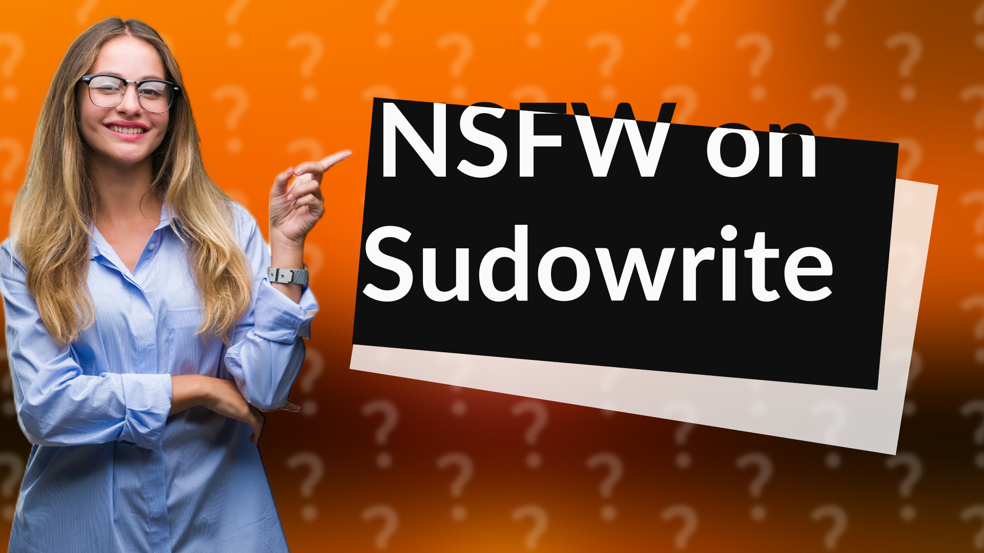 NSFW on Sudowrite