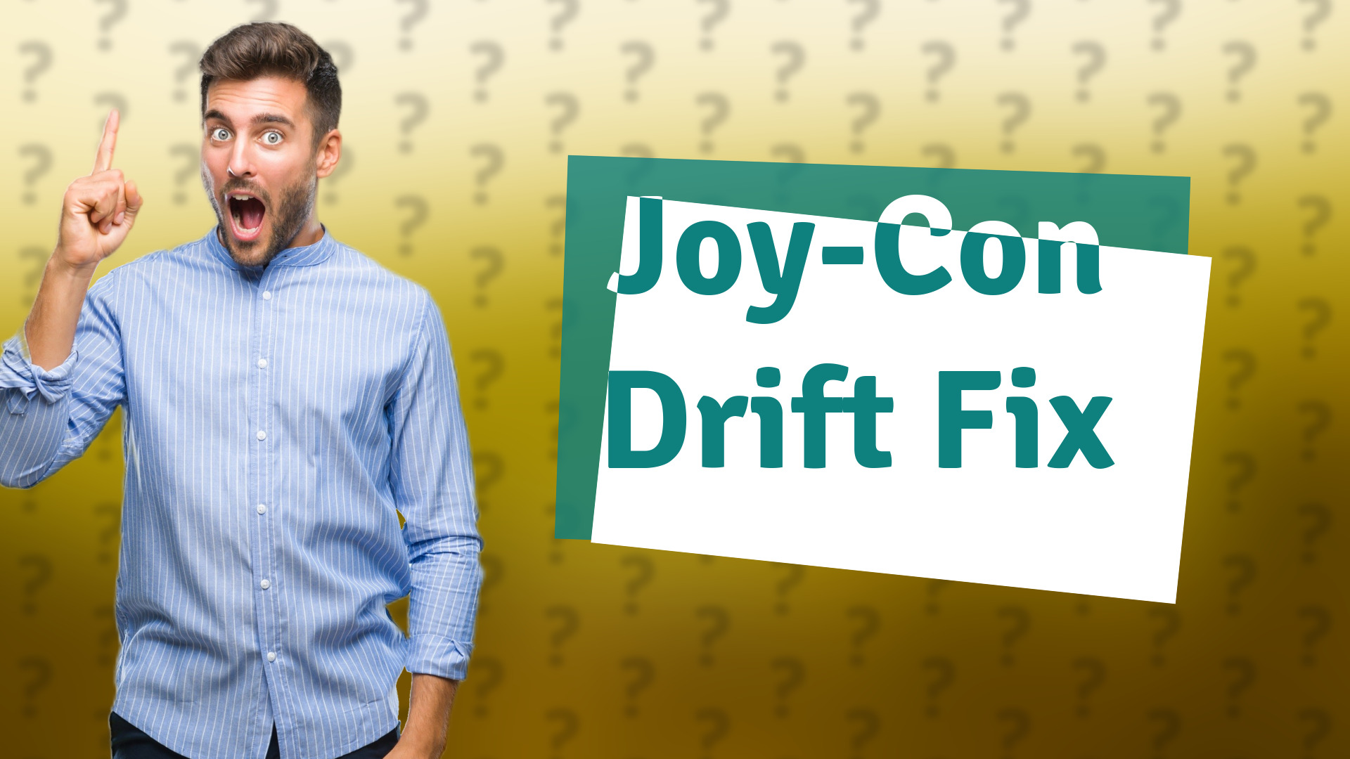 Joy-Con Drift Fix