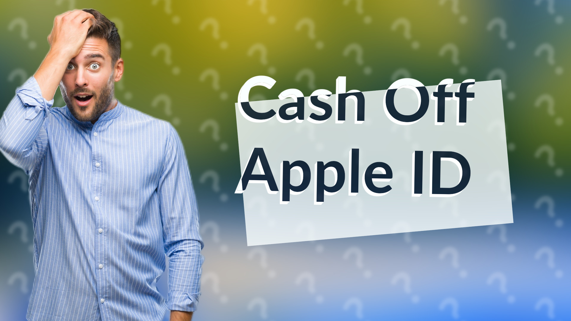 Cash Off Apple ID