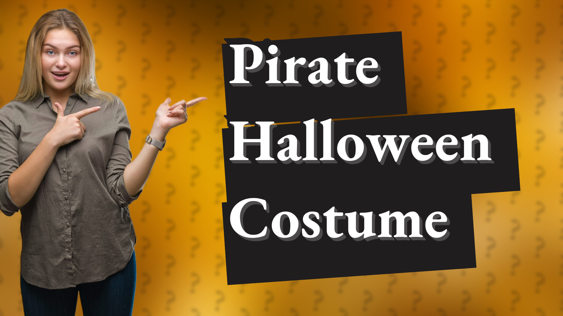Pirate Halloween Costume