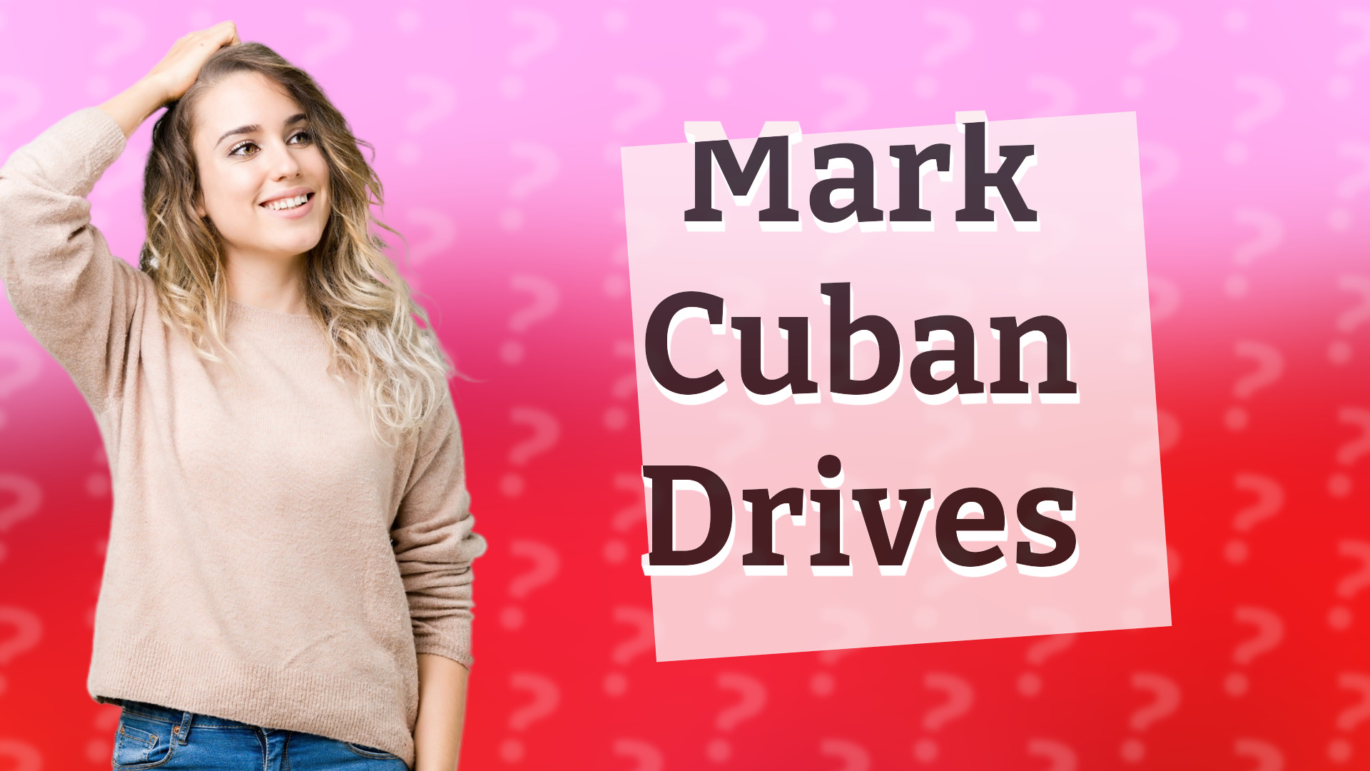 Mark Cuban Drives