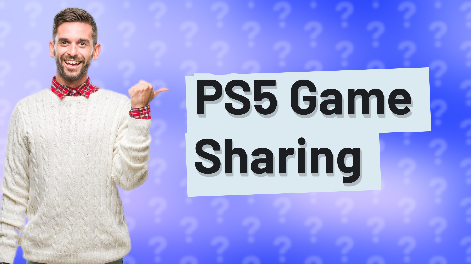 PS5 Game Sharing