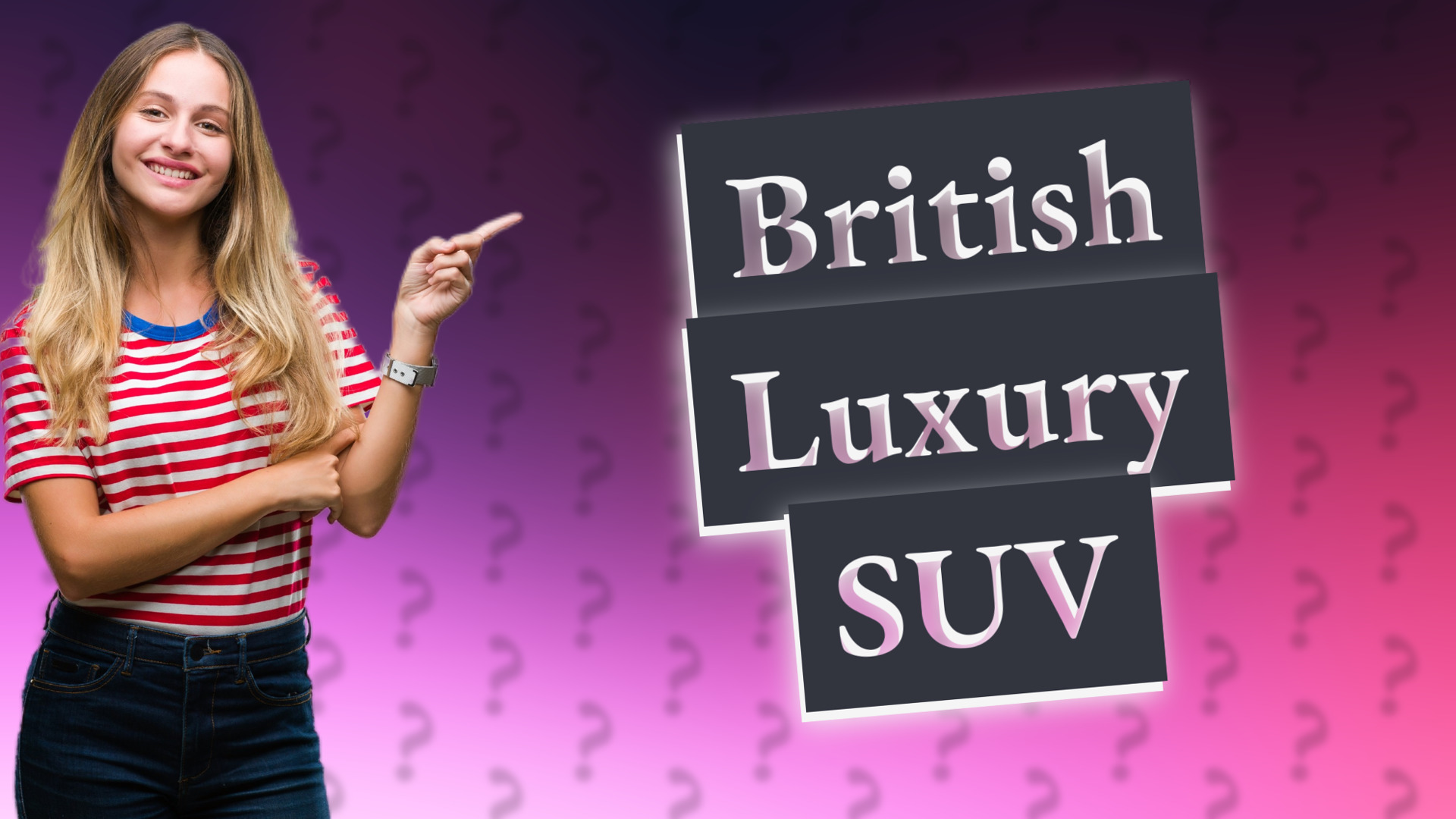 British Luxury SUV