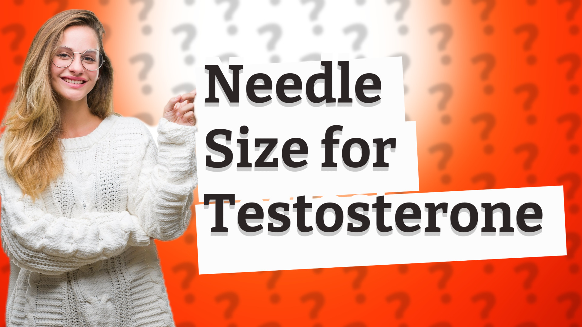Needle Size for Testosterone