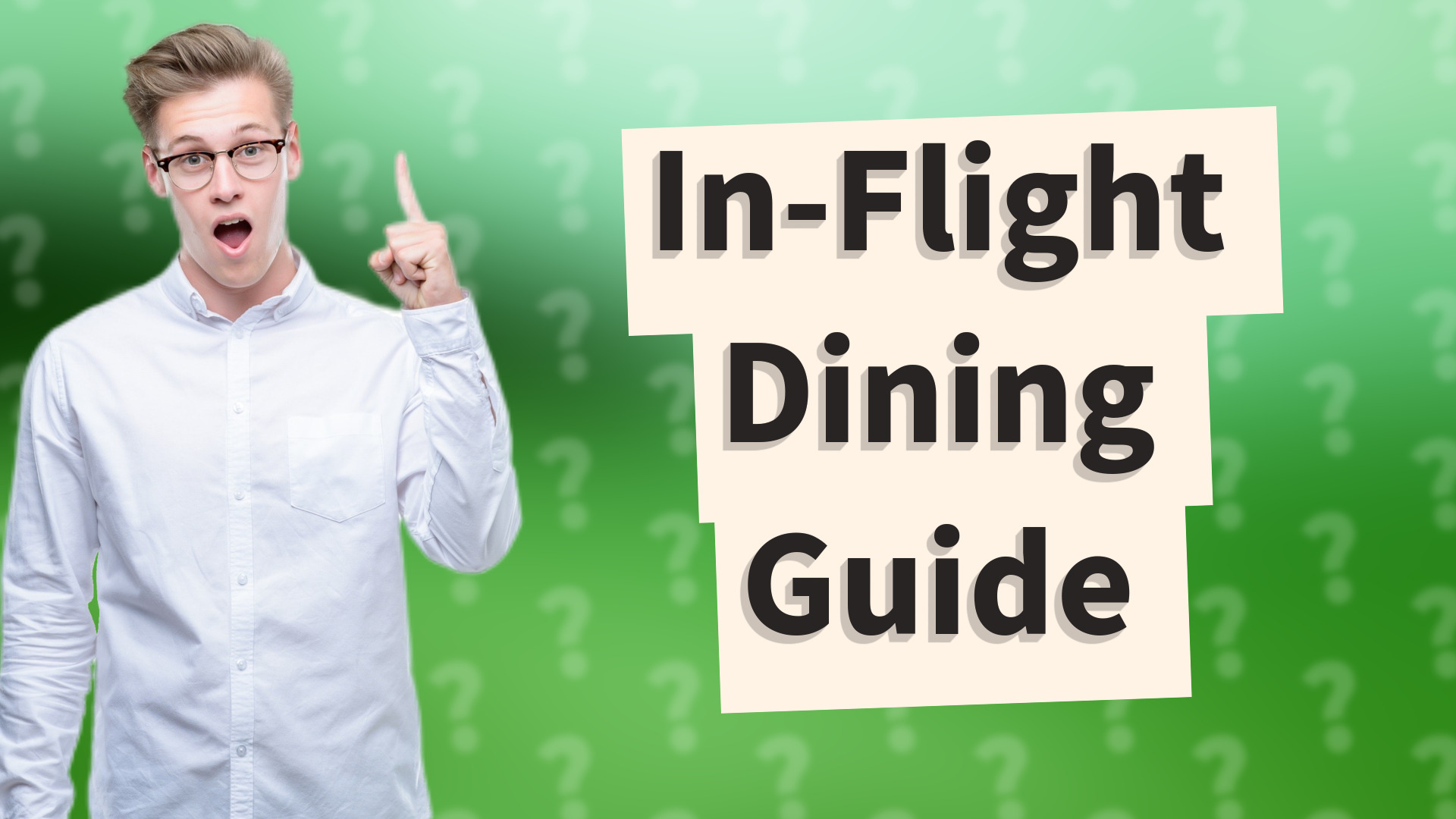 In-Flight Dining Guide