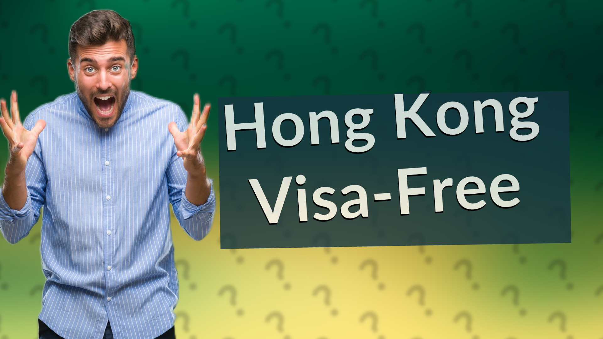 Hong Kong Visa-Free