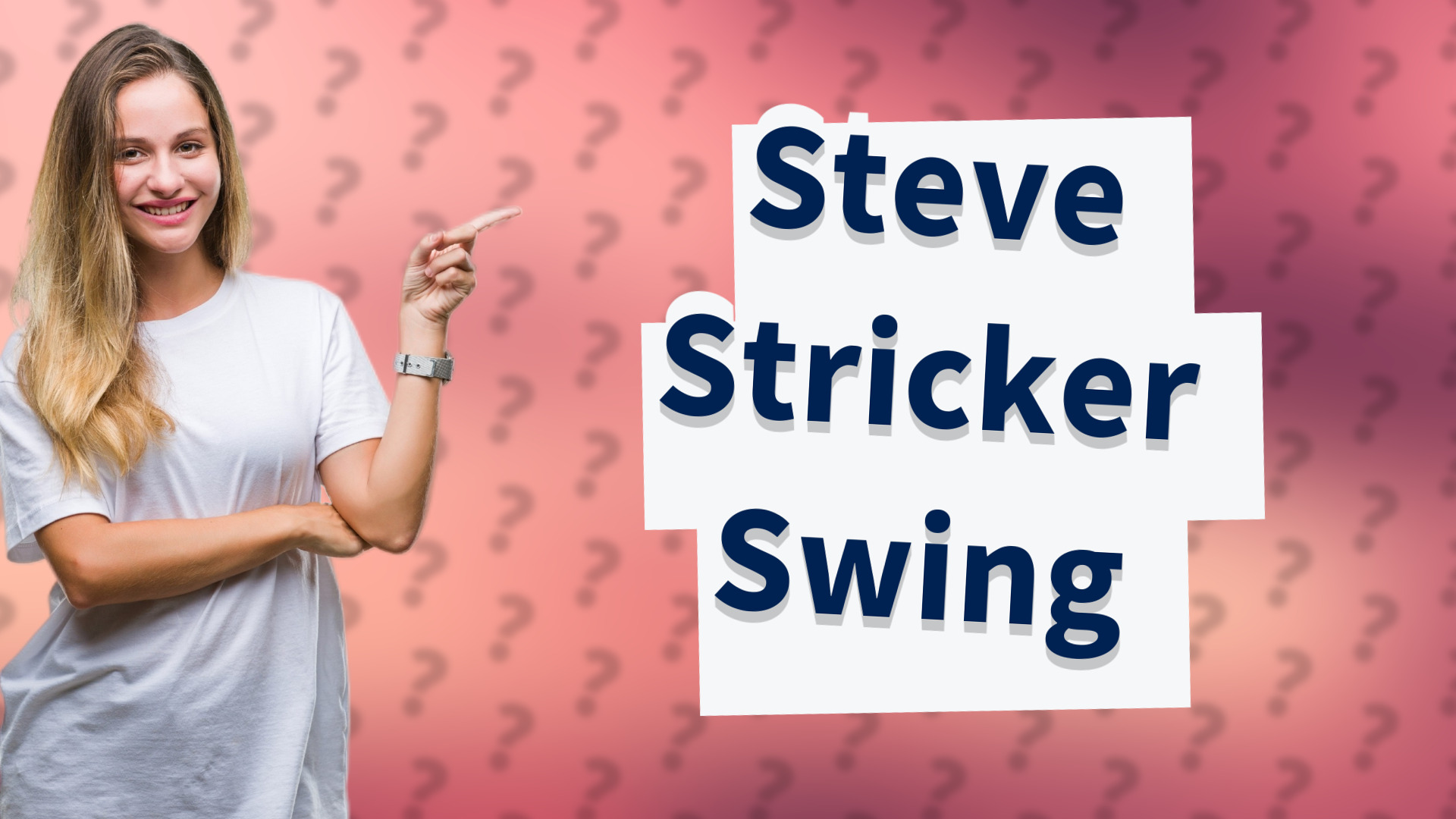 Steve Stricker Swing
