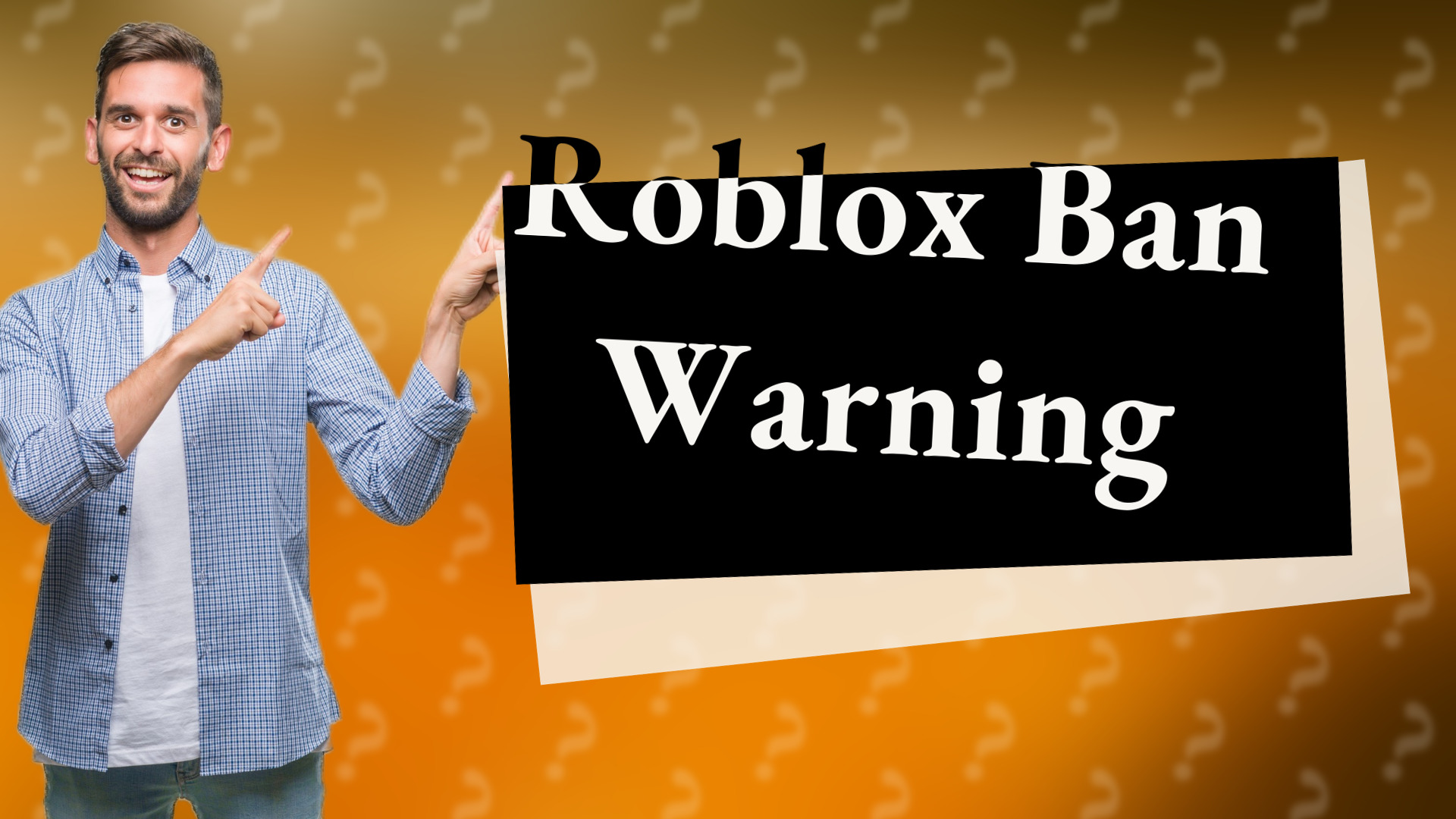 Roblox Ban Warning