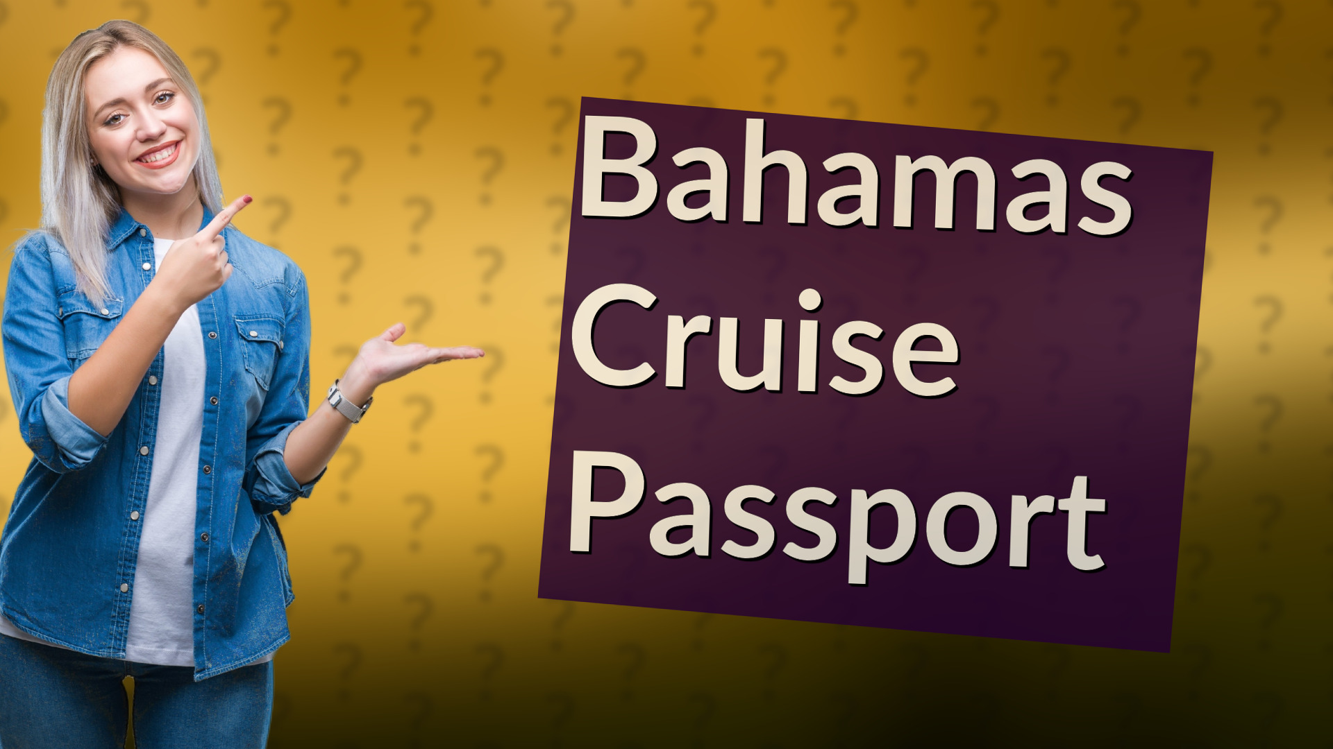 Bahamas Cruise Passport
