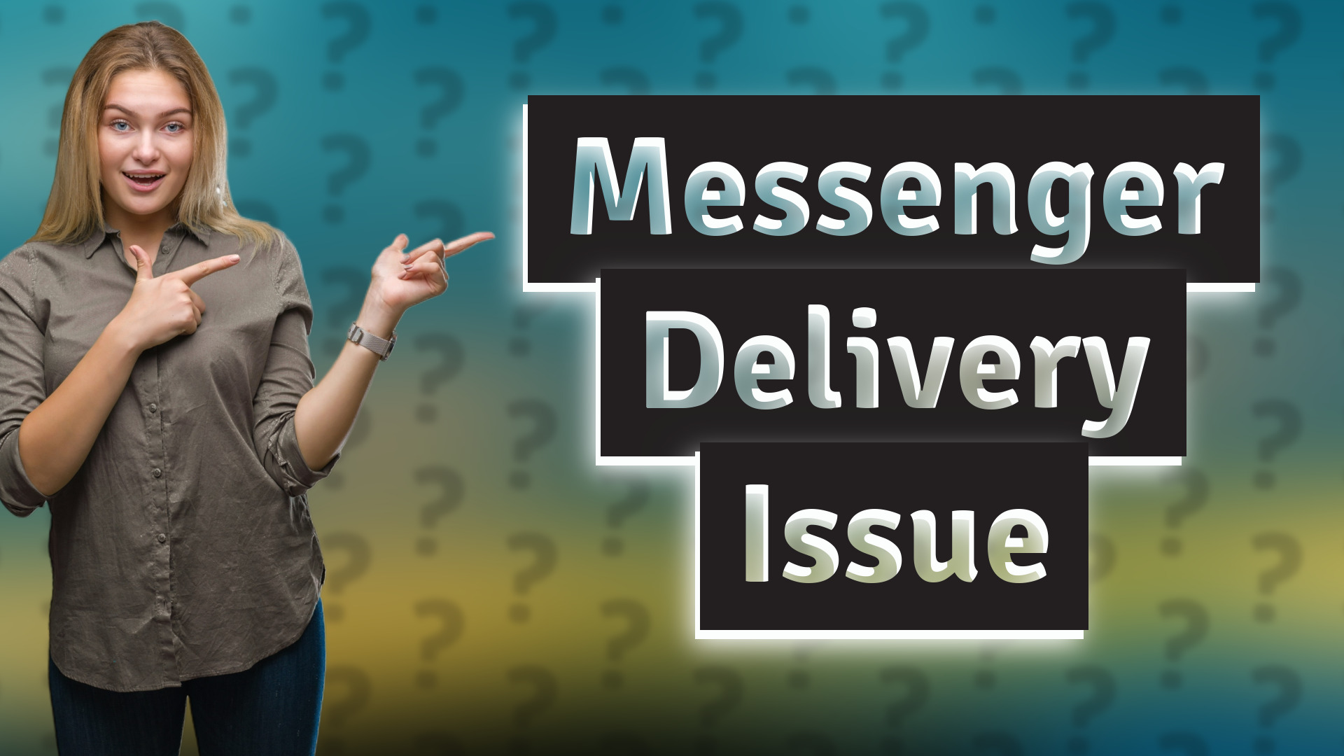 Messenger Delivery Issue