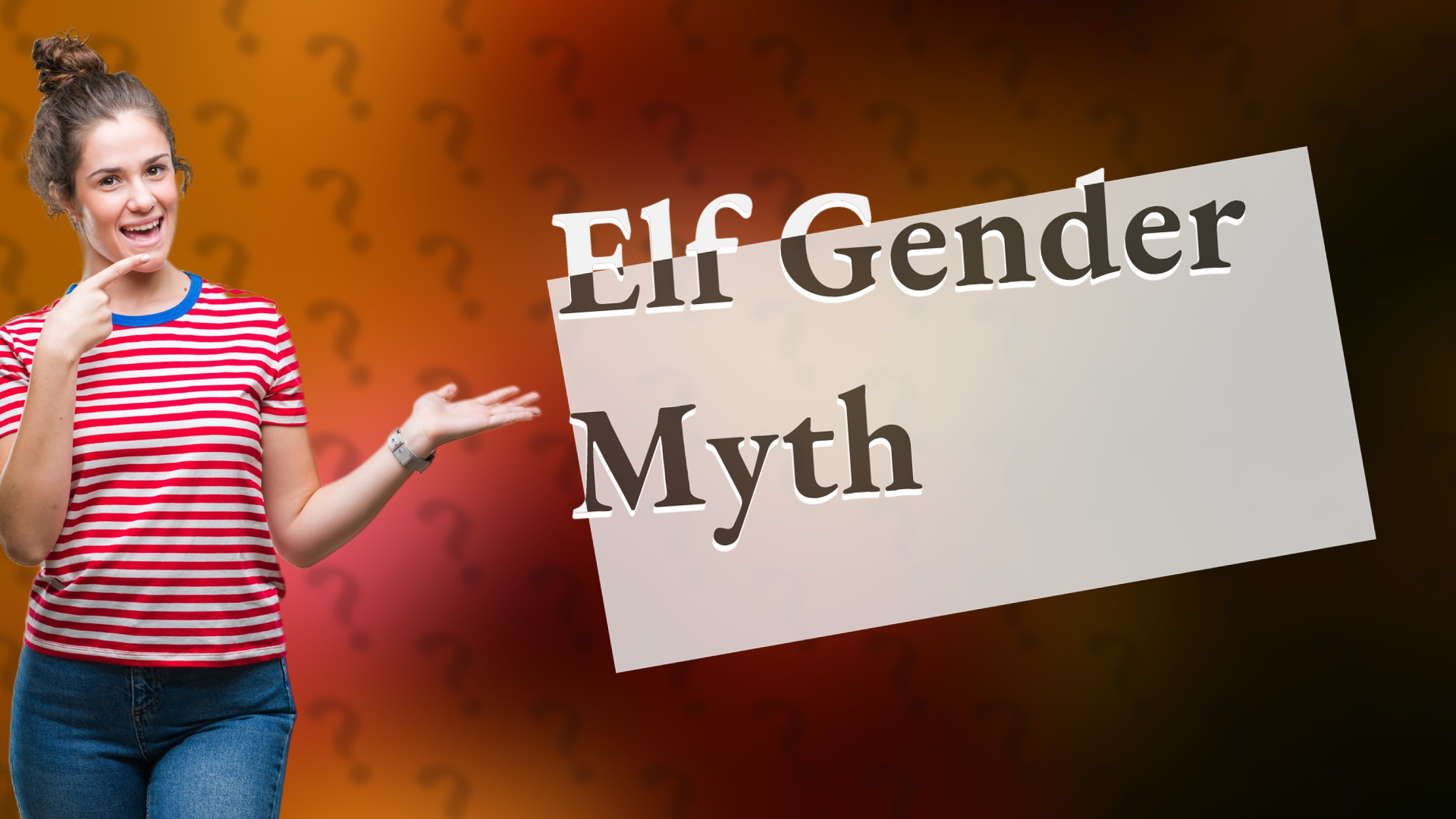 Elf Gender Myth