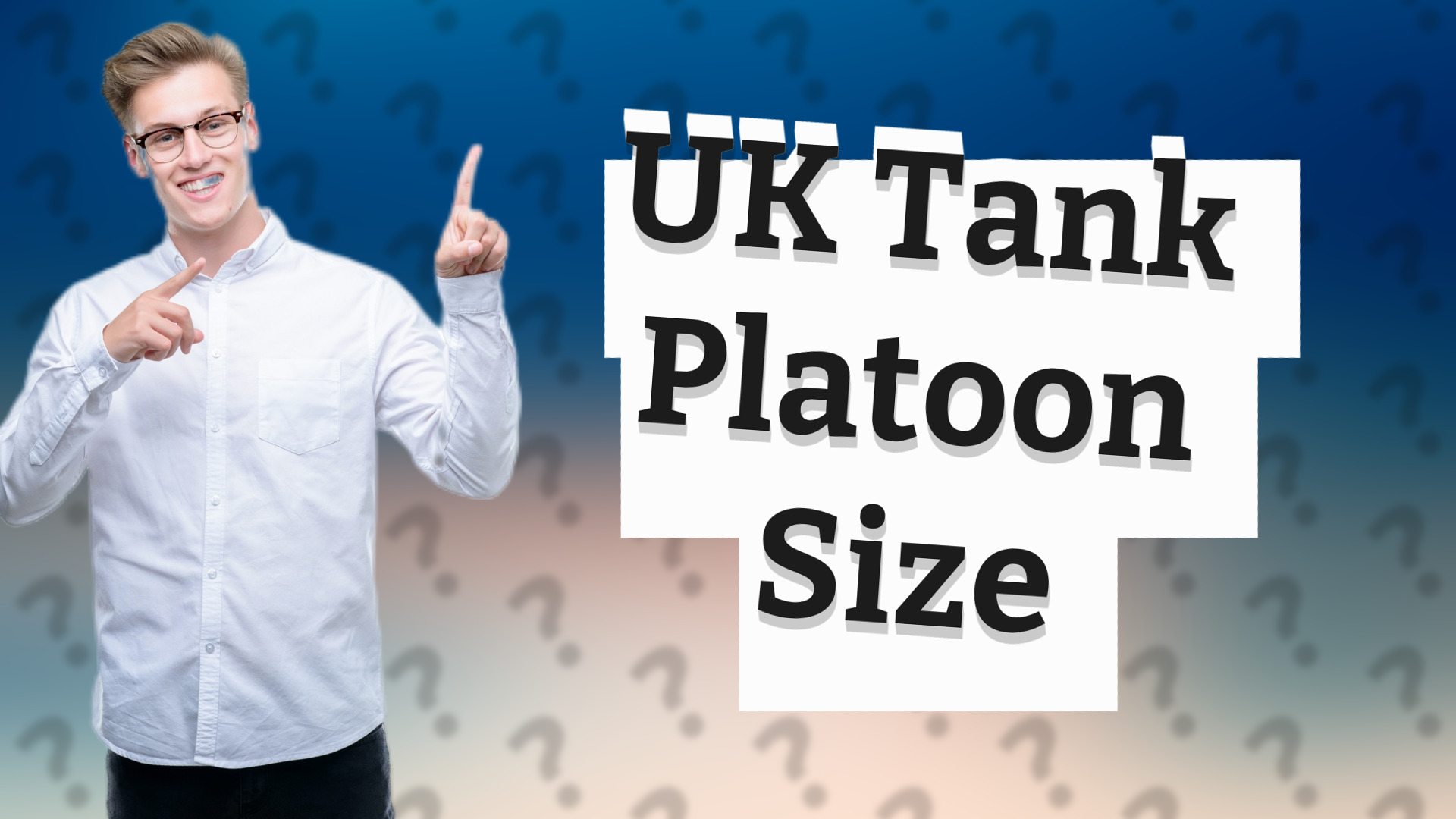 UK Tank Platoon Size