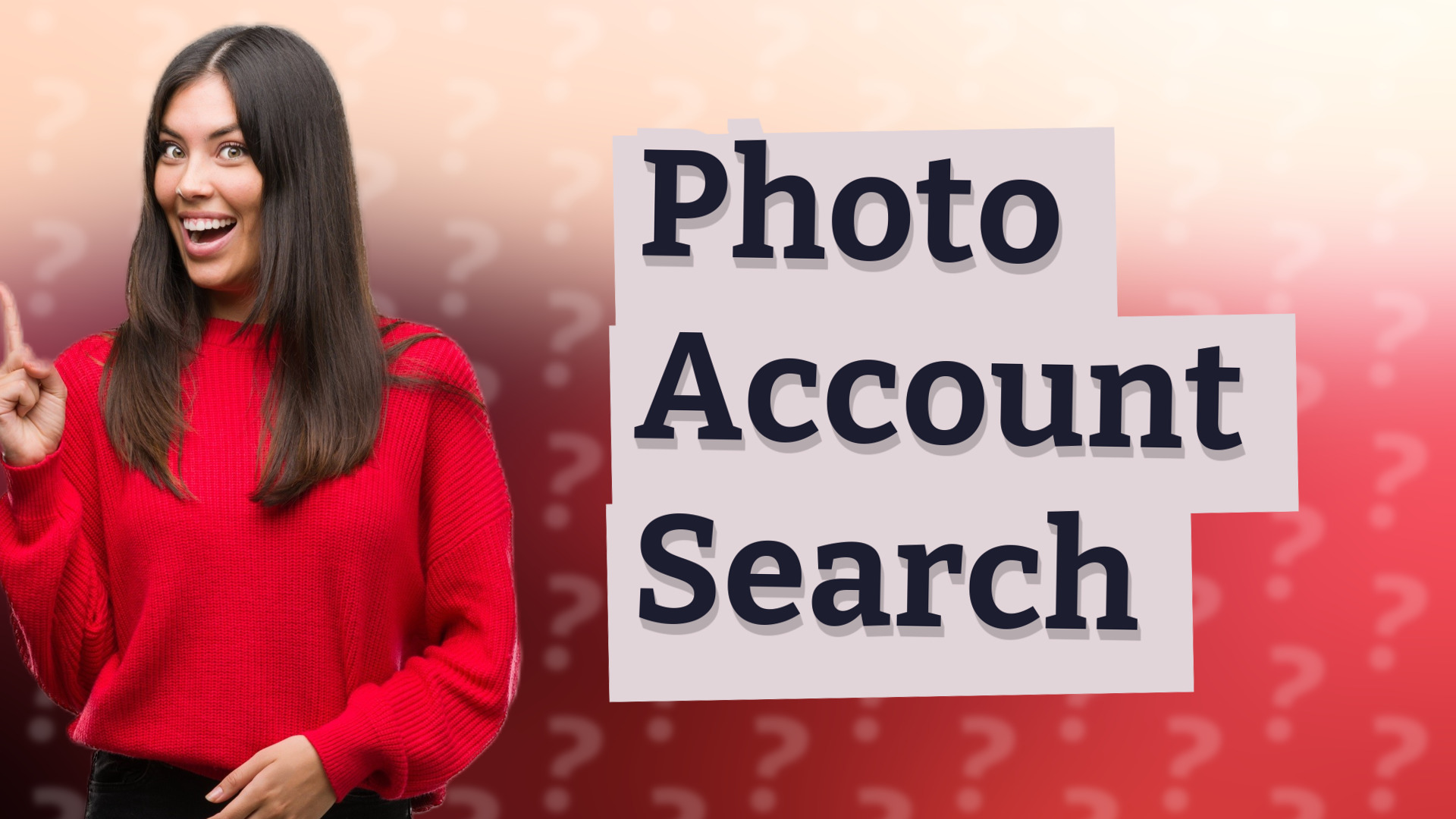 Photo Account Search