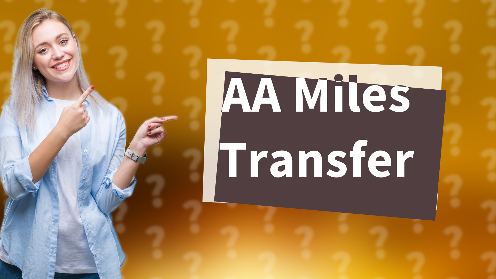 AA Miles Transfer