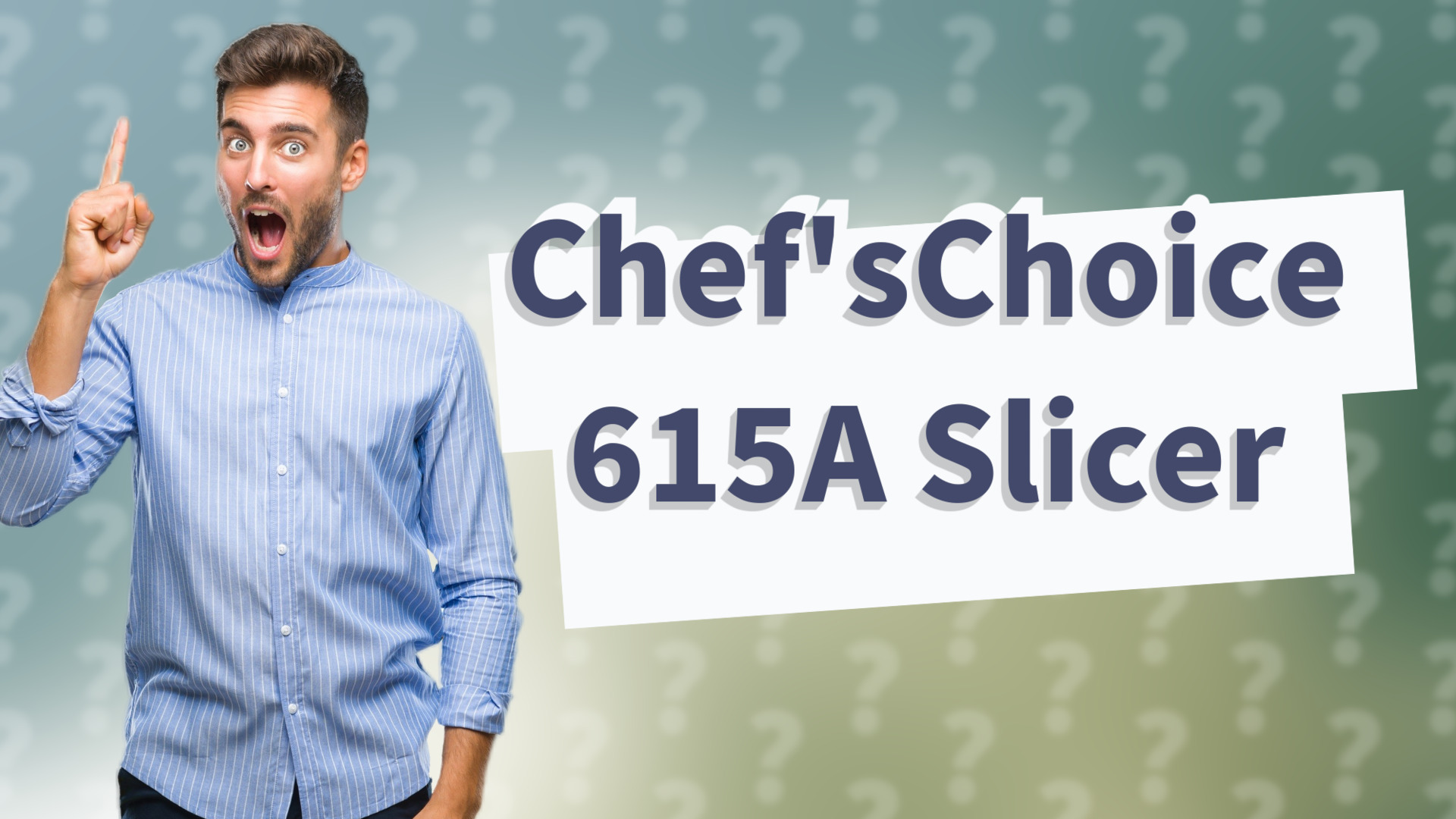 Chef'sChoice 615A Slicer