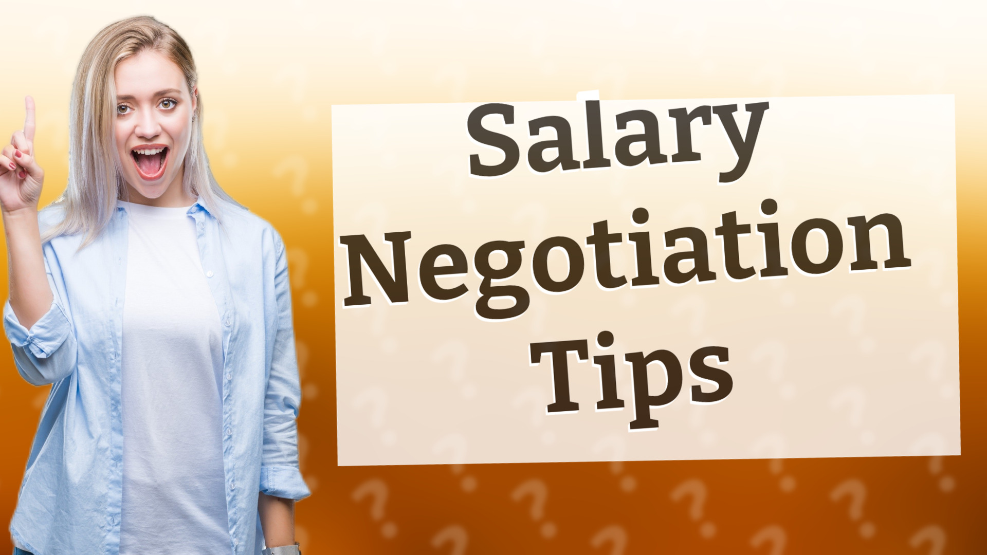 Salary Negotiation Tips