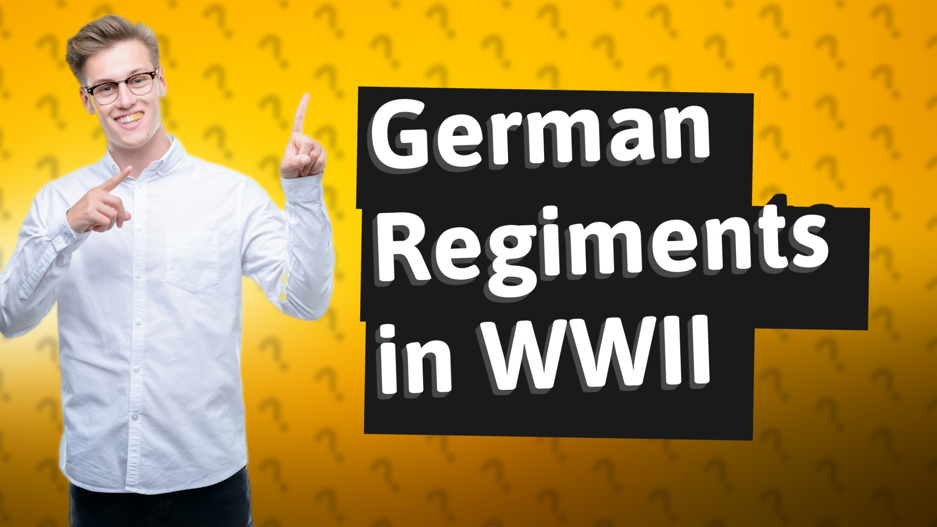 German Regiments in WWII