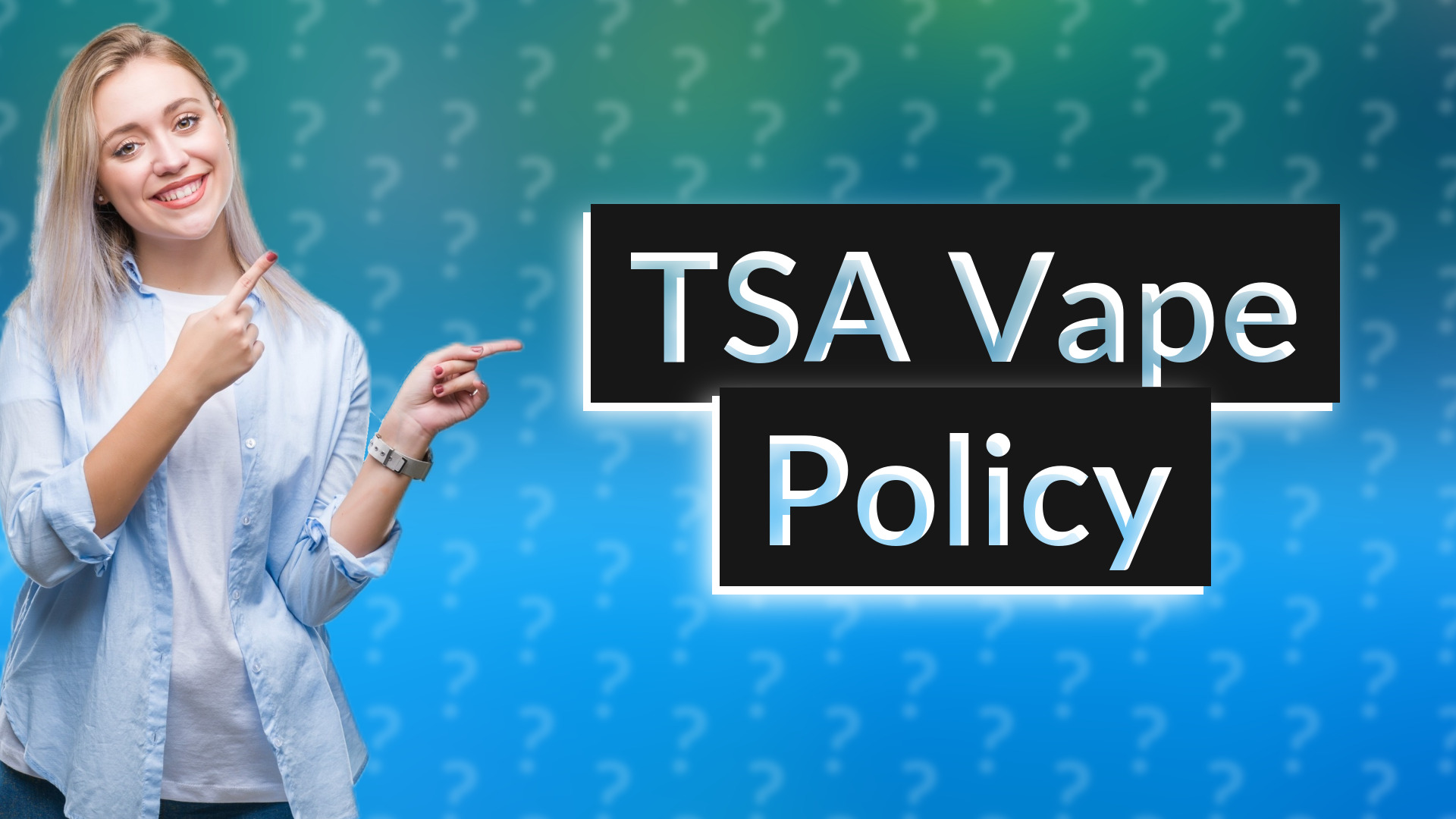 TSA Vape Policy