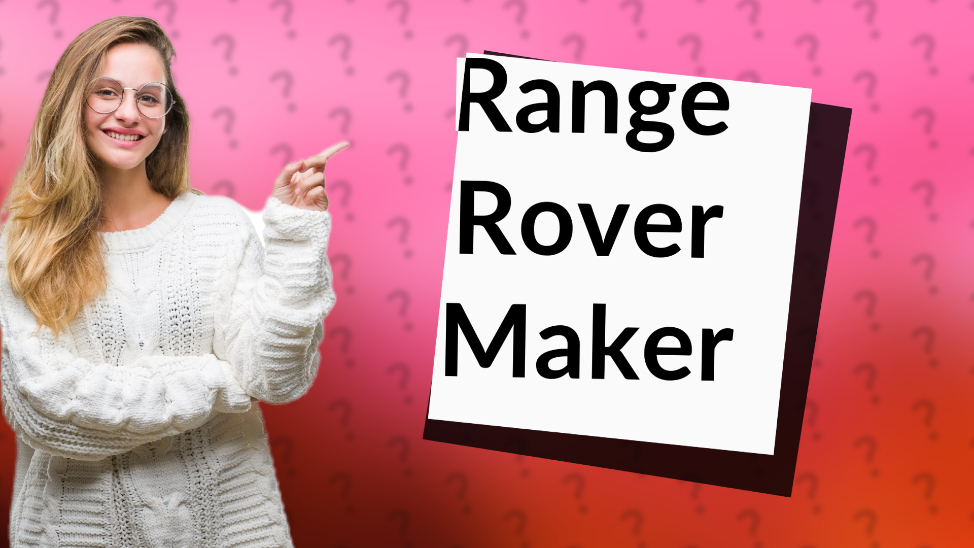Range Rover Maker
